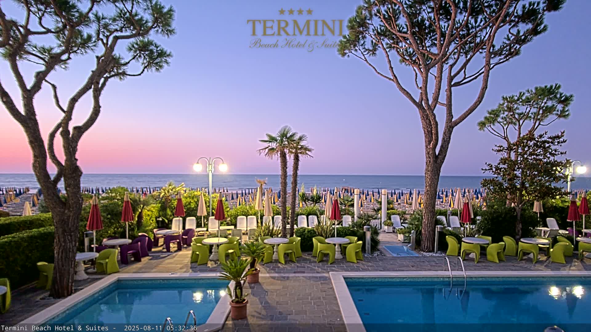 Lido di Jesolo Beach Live Cam - Venice, Veneto, Italy