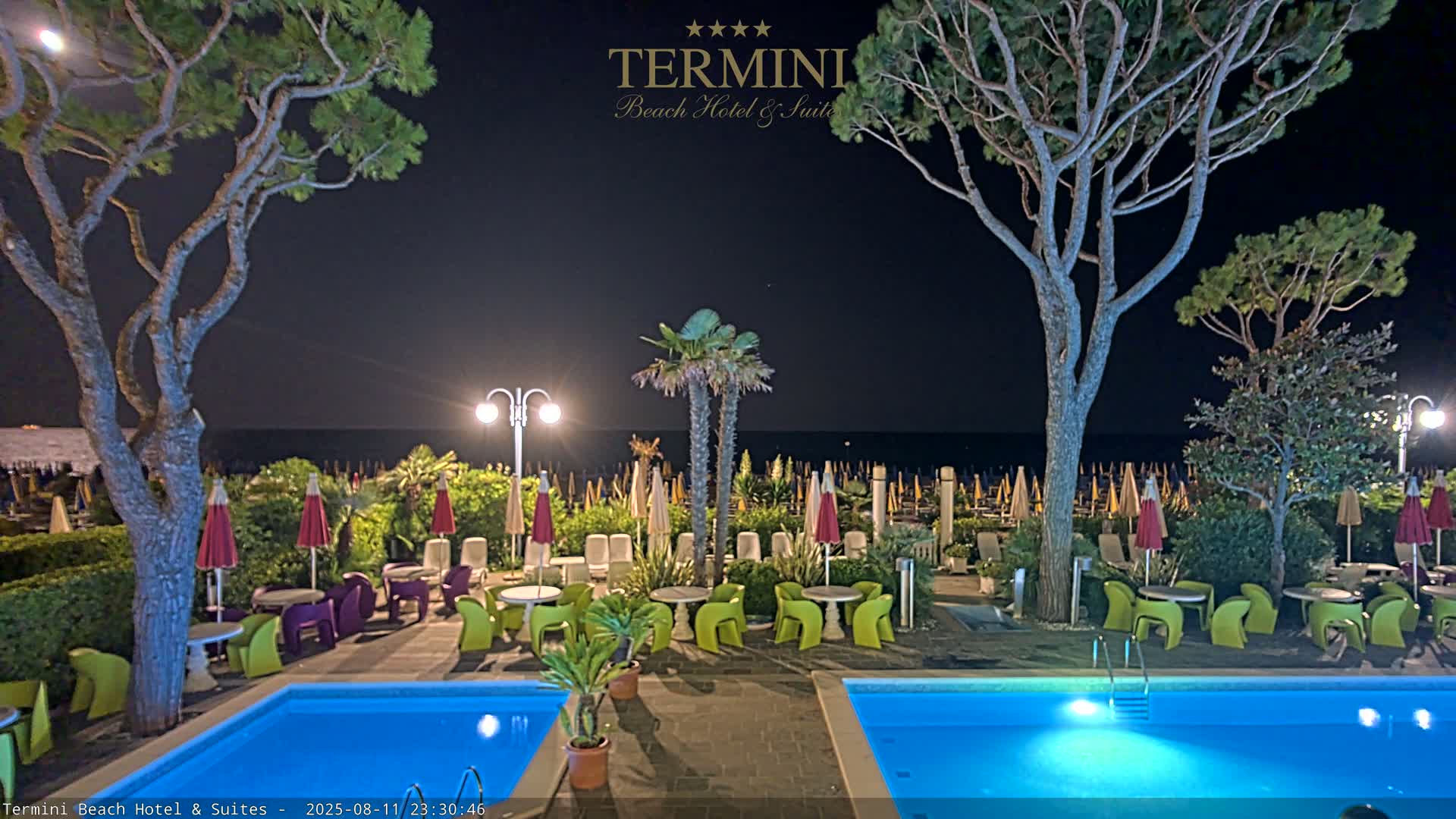 Lido di Jesolo Beach Live Cam - Venice, Veneto, Italy