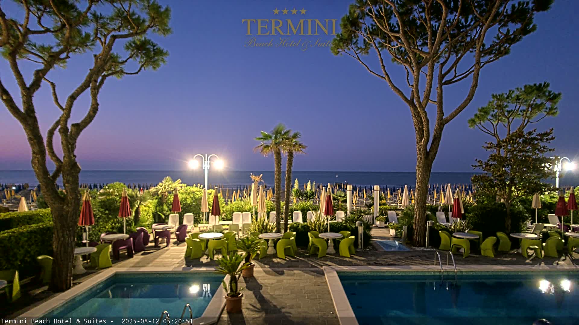 Lido di Jesolo Beach Live Cam - Venice, Veneto, Italy