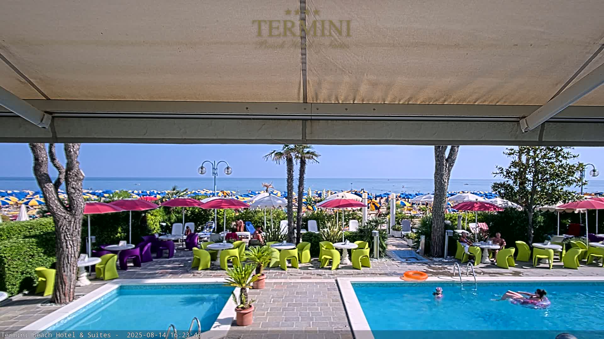 Lido di Jesolo Beach Live Cam - Venice, Veneto, Italy