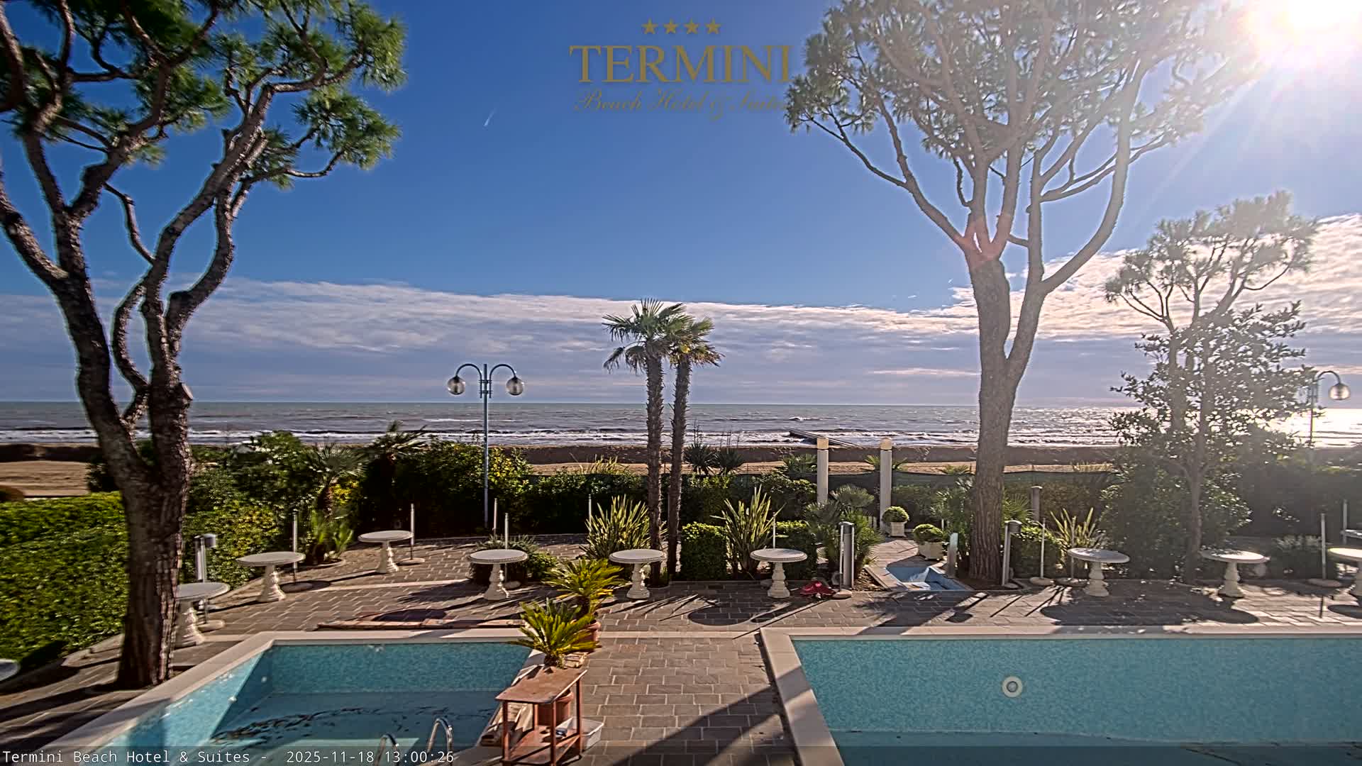 Lido di Jesolo Beach Live Cam - Venice, Veneto, Italy