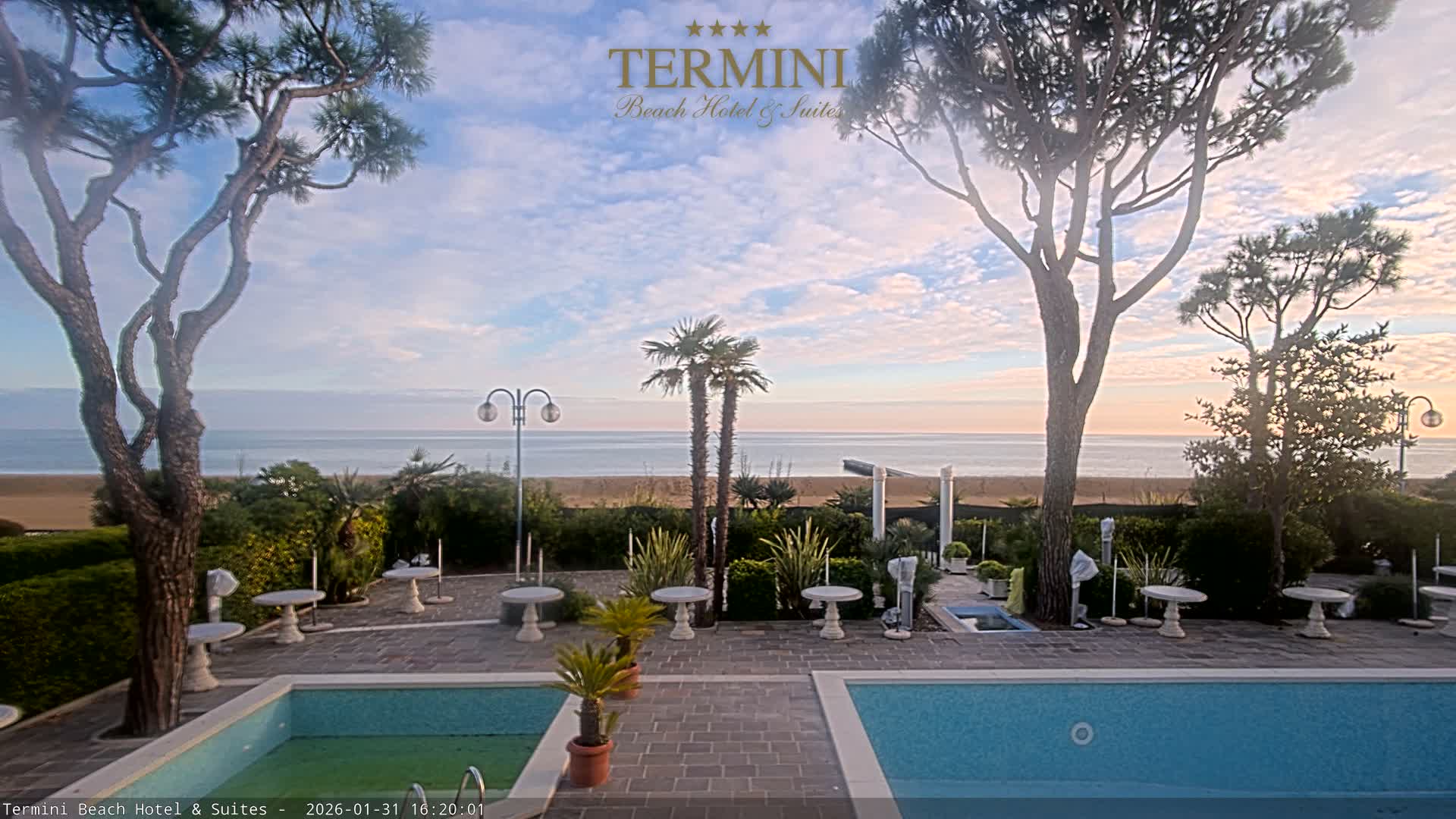 Lido di Jesolo Beach Live Cam - Venice, Veneto, Italy