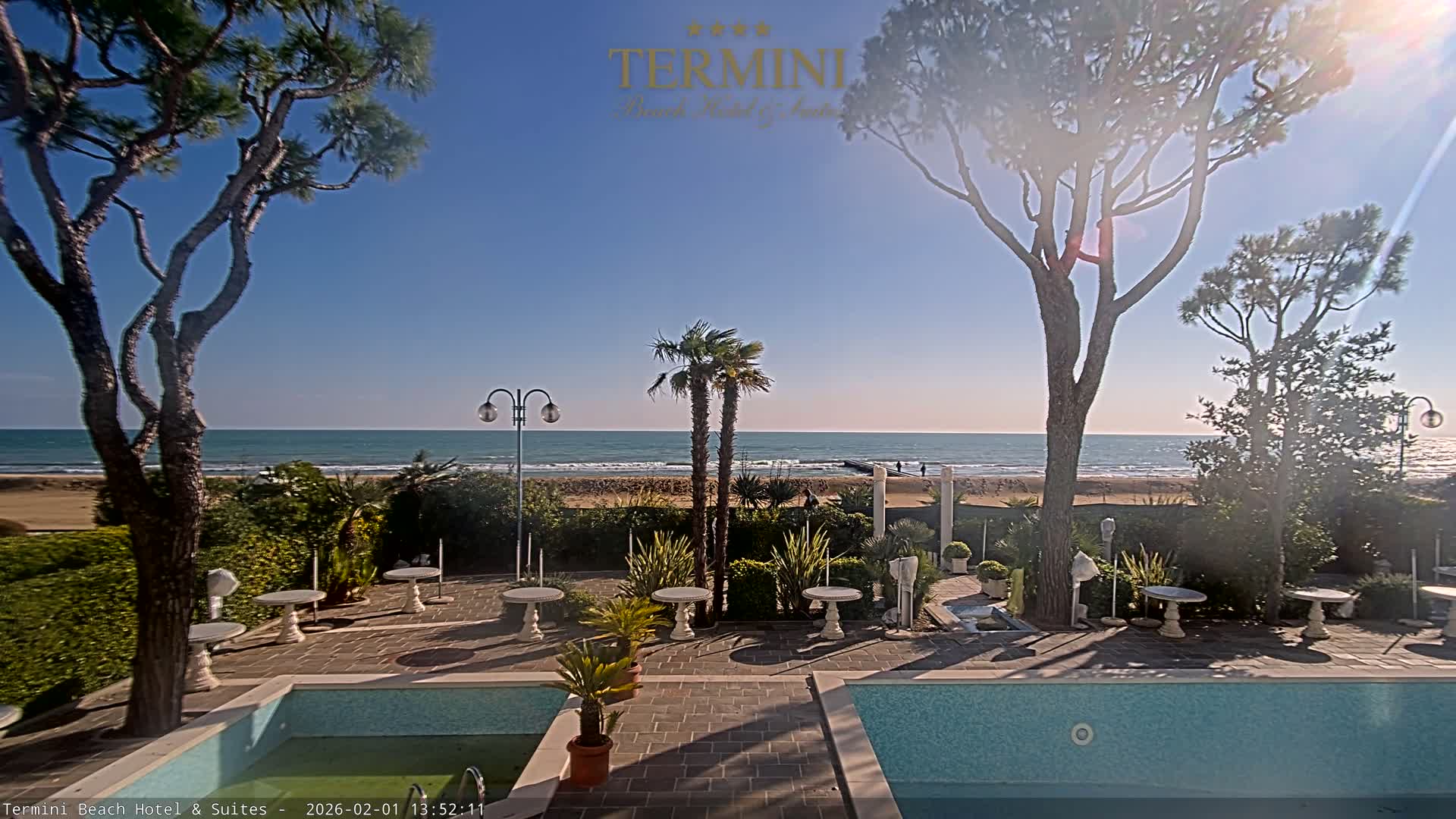 Lido di Jesolo Beach Live Cam - Venice, Veneto, Italy