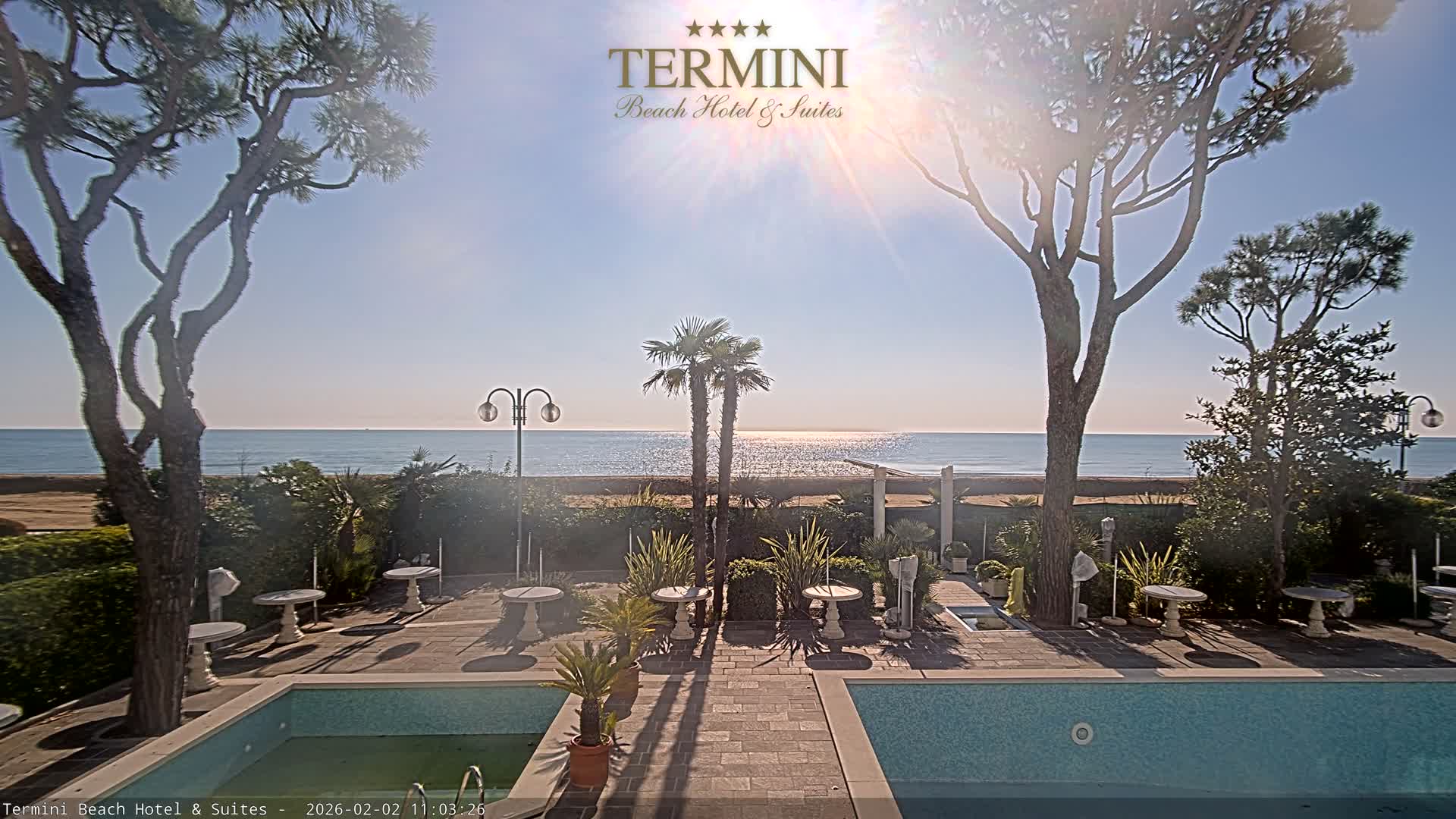 Lido di Jesolo Beach Live Cam - Venice, Veneto, Italy