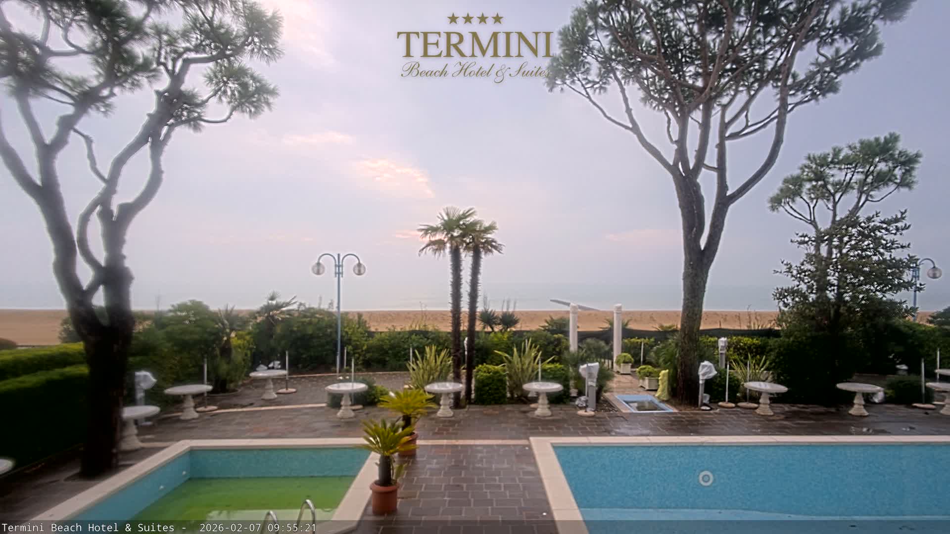 Lido di Jesolo Beach Live Cam - Venice, Veneto, Italy