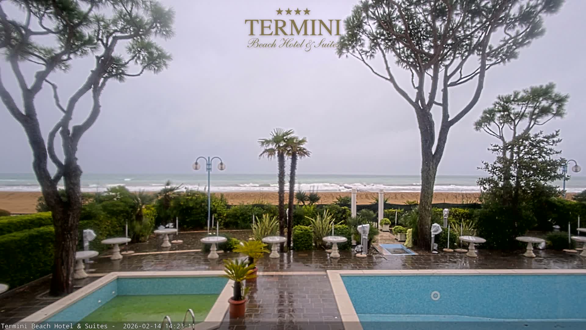 Lido di Jesolo Beach Live Cam - Venice, Veneto, Italy
