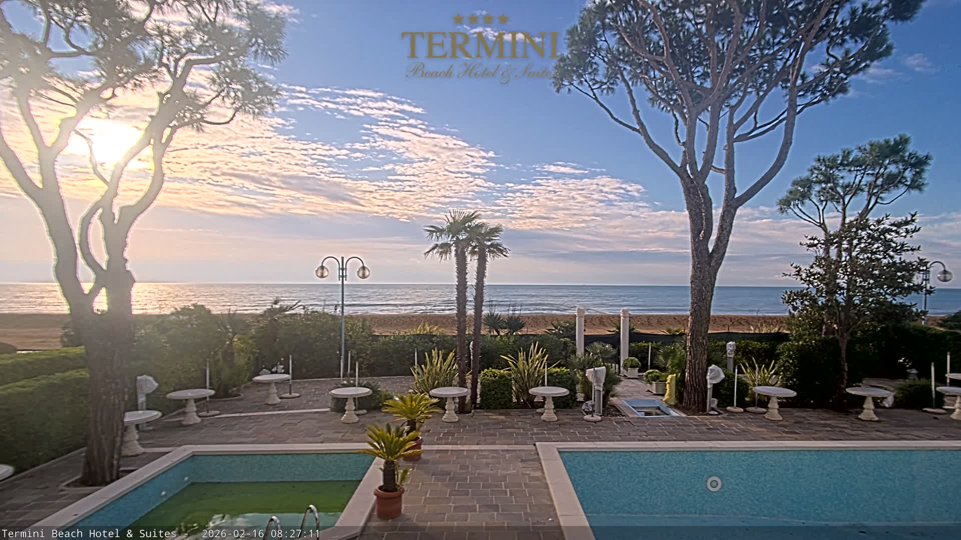 Lido di Jesolo Beach Live Cam - Venice, Veneto, Italy