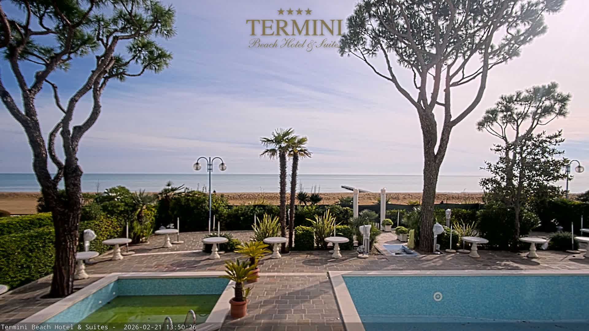Lido di Jesolo Beach Live Cam - Venice, Veneto, Italy