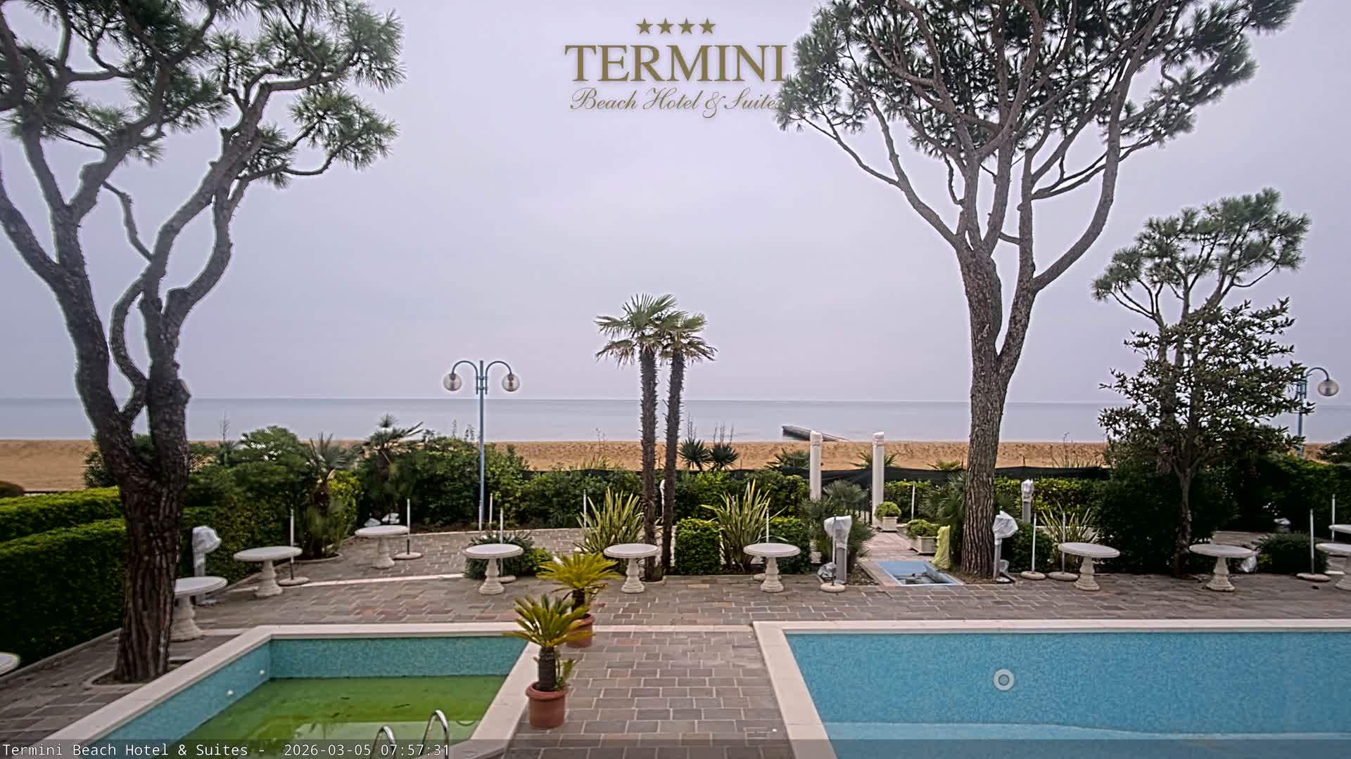 Lido di Jesolo Beach Live Cam - Venice, Veneto, Italy