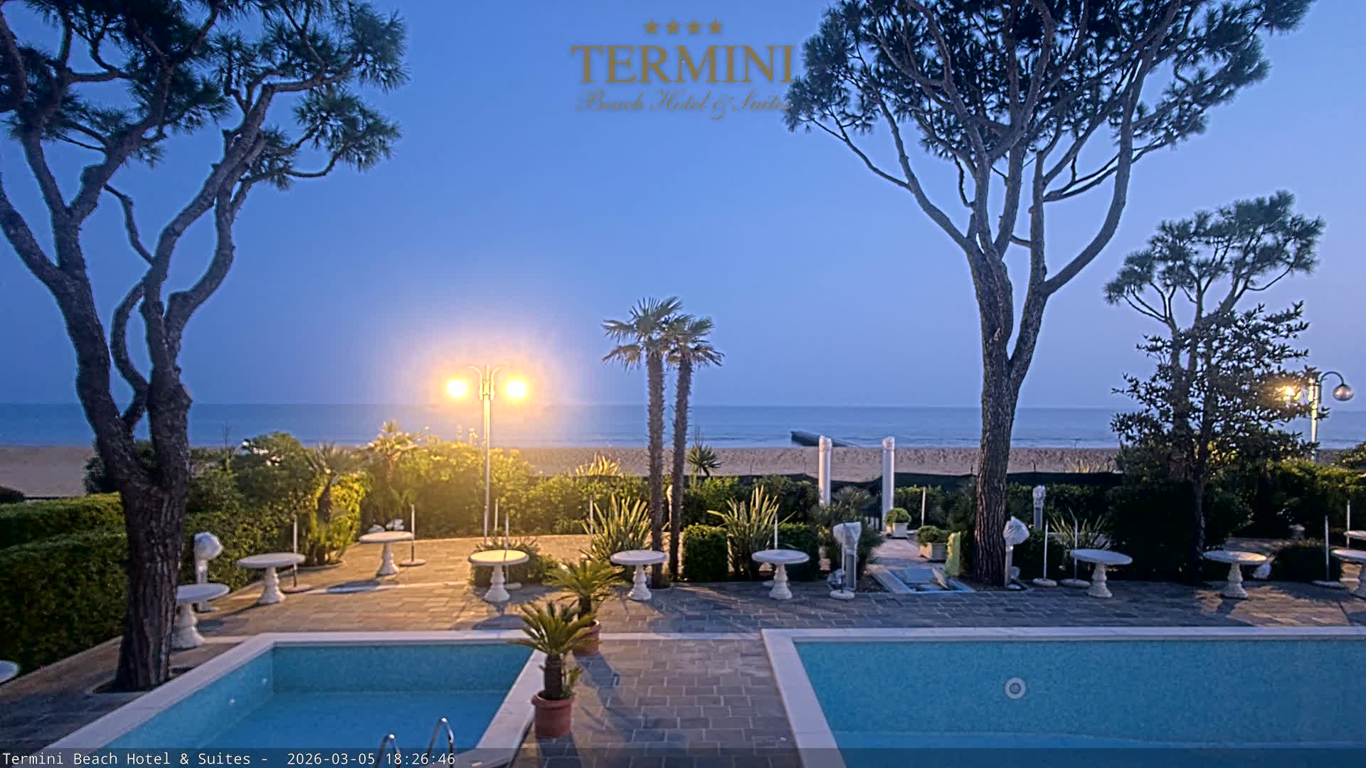 Lido di Jesolo Beach Live Cam - Venice, Veneto, Italy