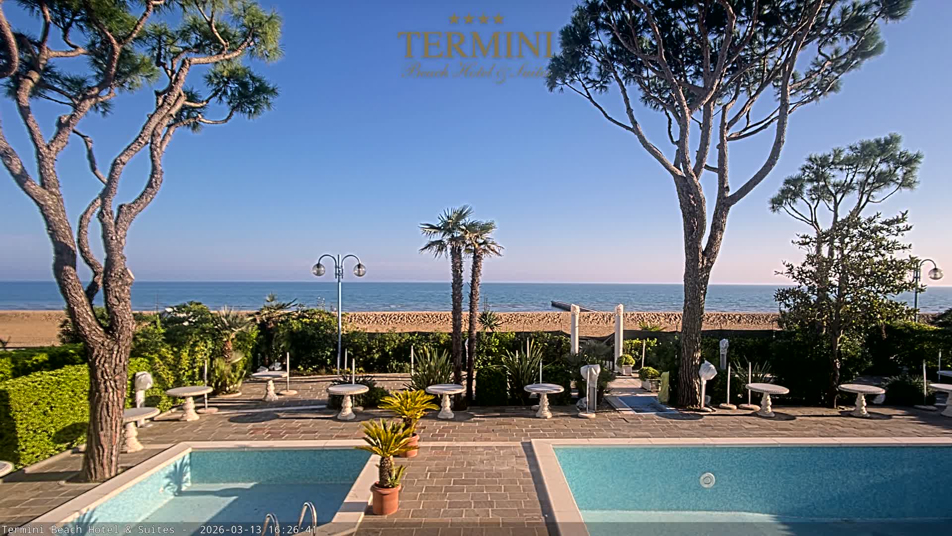 Lido di Jesolo Beach Live Cam - Venice, Veneto, Italy