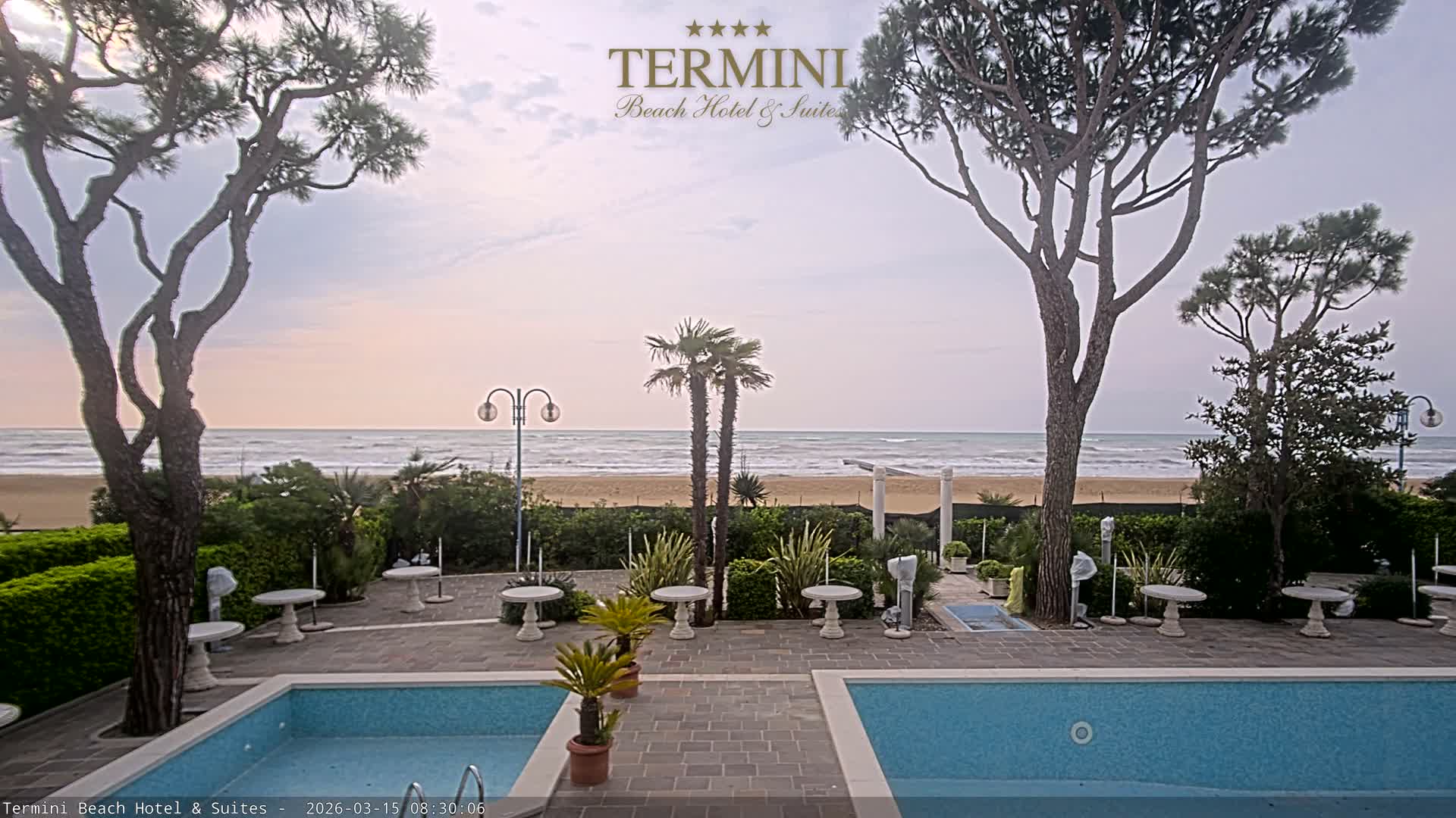 Lido di Jesolo Beach Live Cam - Venice, Veneto, Italy