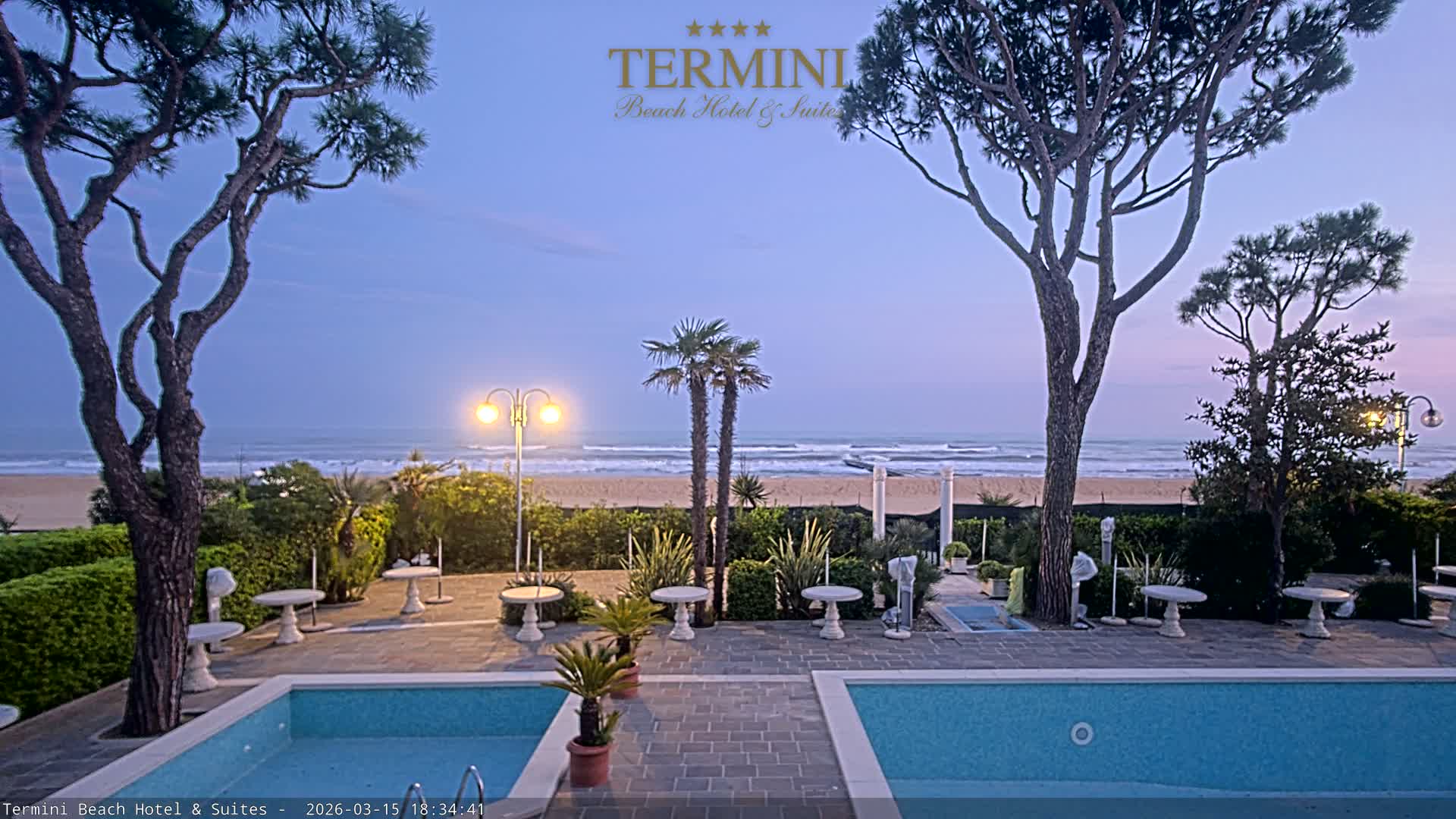 Lido di Jesolo Beach Live Cam - Venice, Veneto, Italy