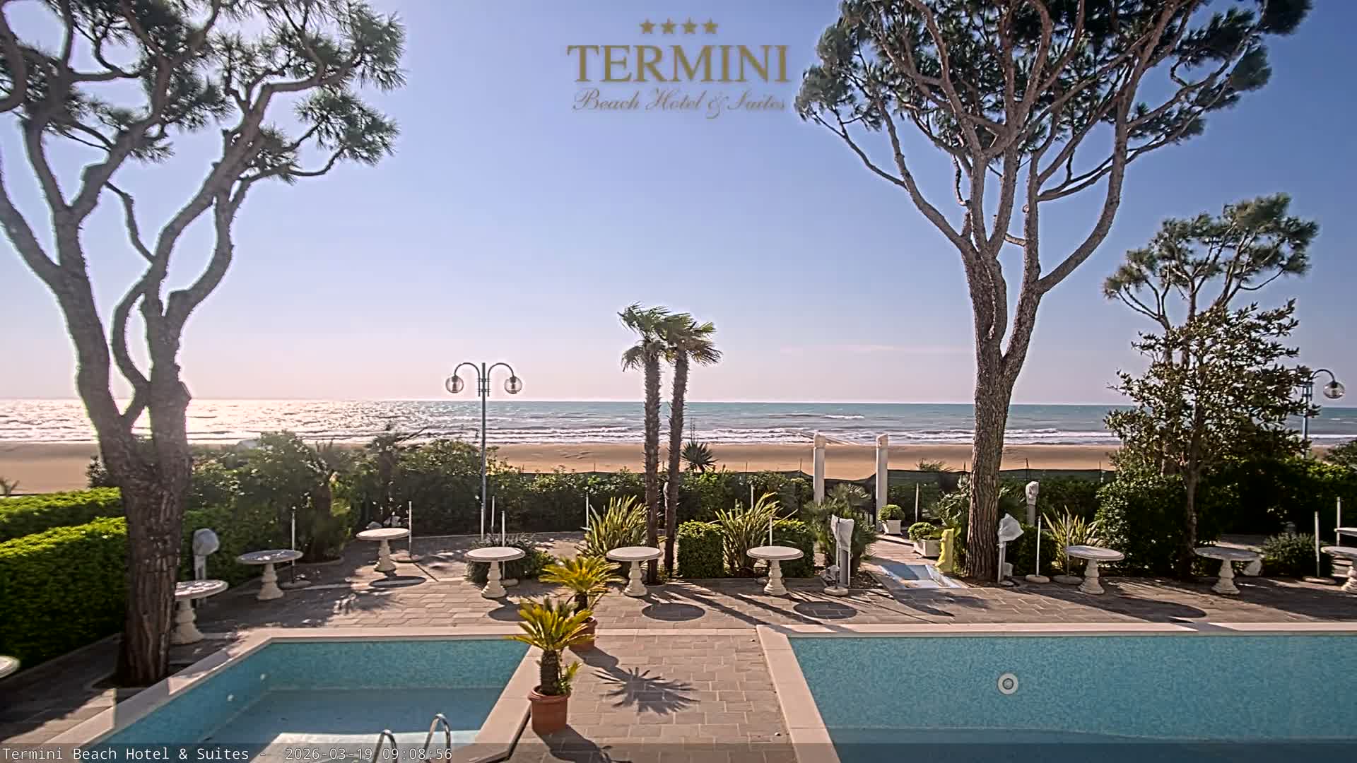 Lido di Jesolo Beach Live Cam - Venice, Veneto, Italy