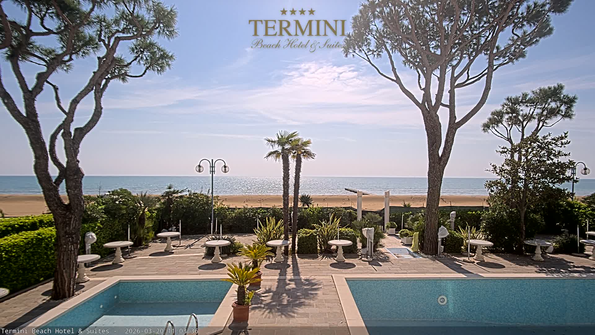 Lido di Jesolo Beach Live Cam - Venice, Veneto, Italy