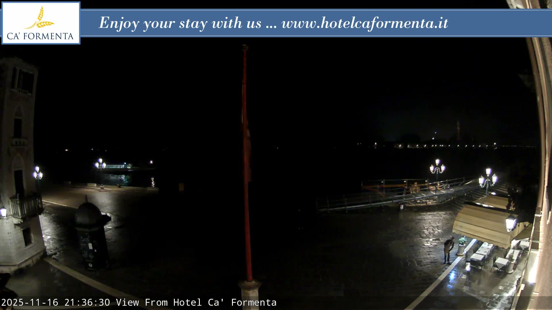 San Marco Basin from Via Garibaldi Live Cam - Venice, Veneto, Italy