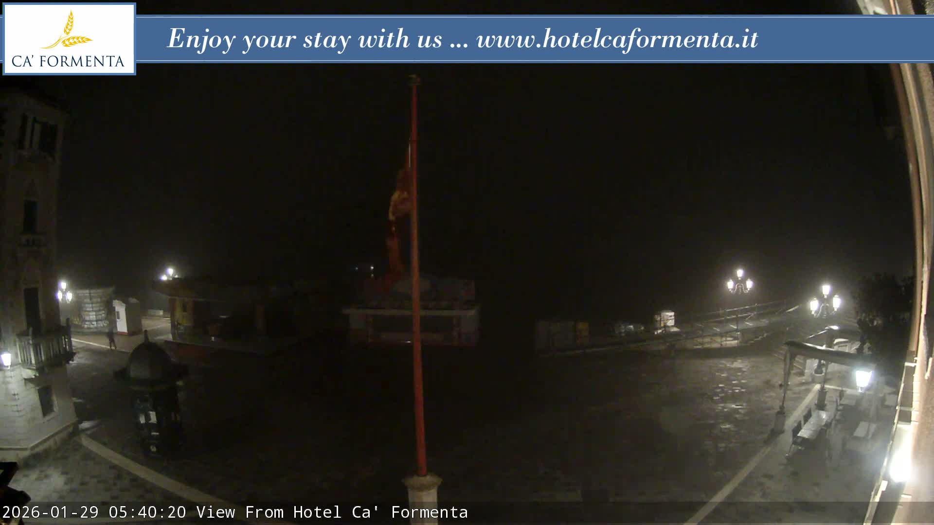 San Marco Basin from Via Garibaldi Live Cam - Venice, Veneto, Italy