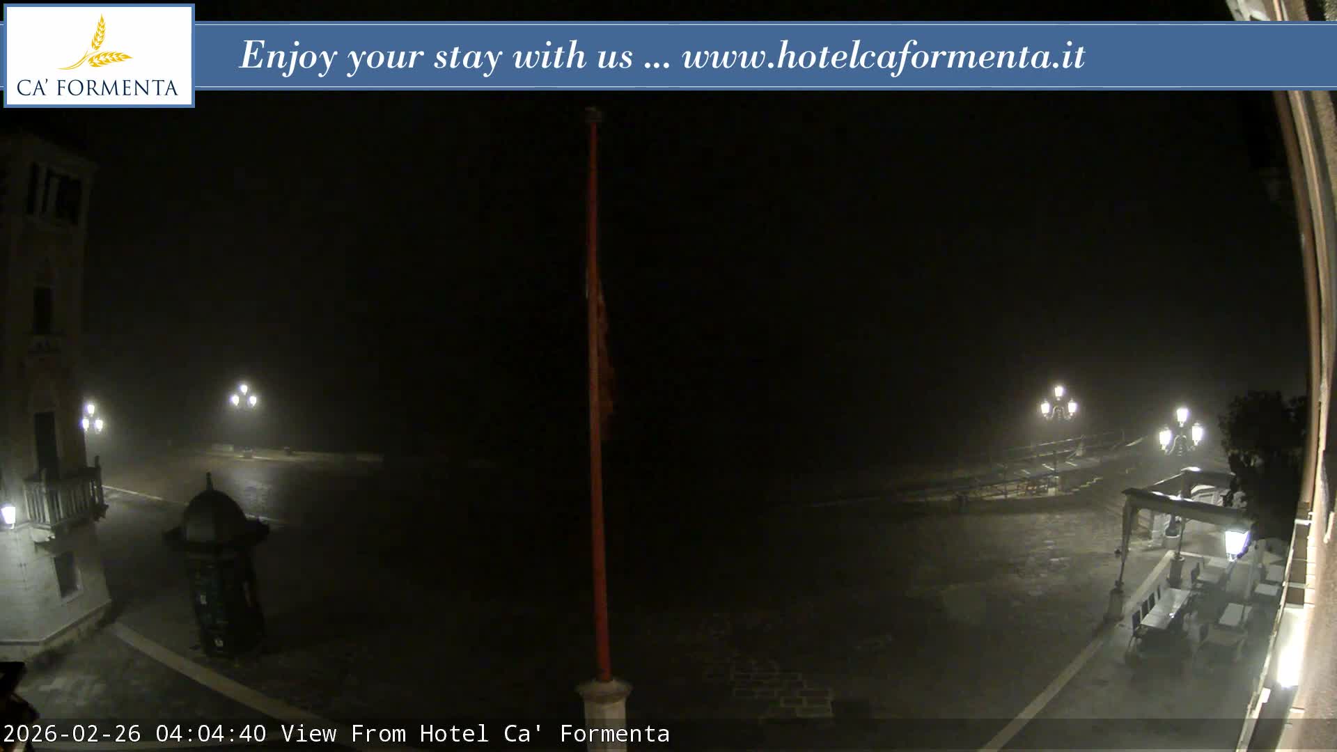 San Marco Basin from Via Garibaldi Live Cam - Venice, Veneto, Italy