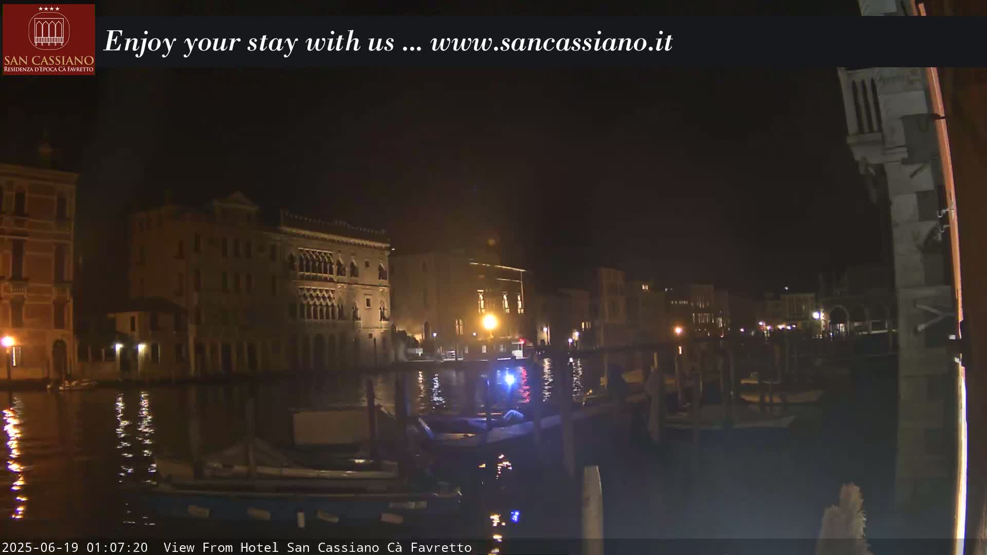 View of Grand Canal, Venice Live Cam - Venice, Veneto, Italy