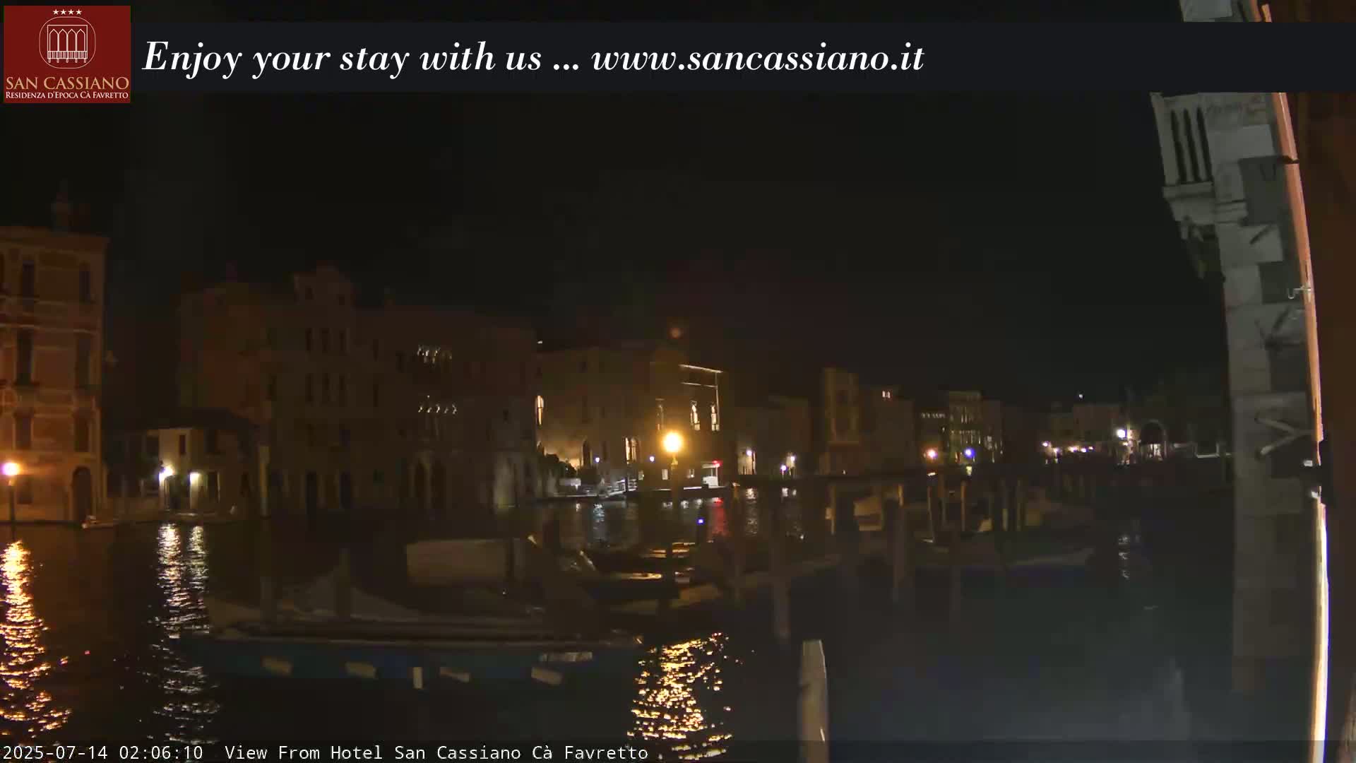 View of Grand Canal, Venice Live Cam - Venice, Veneto, Italy