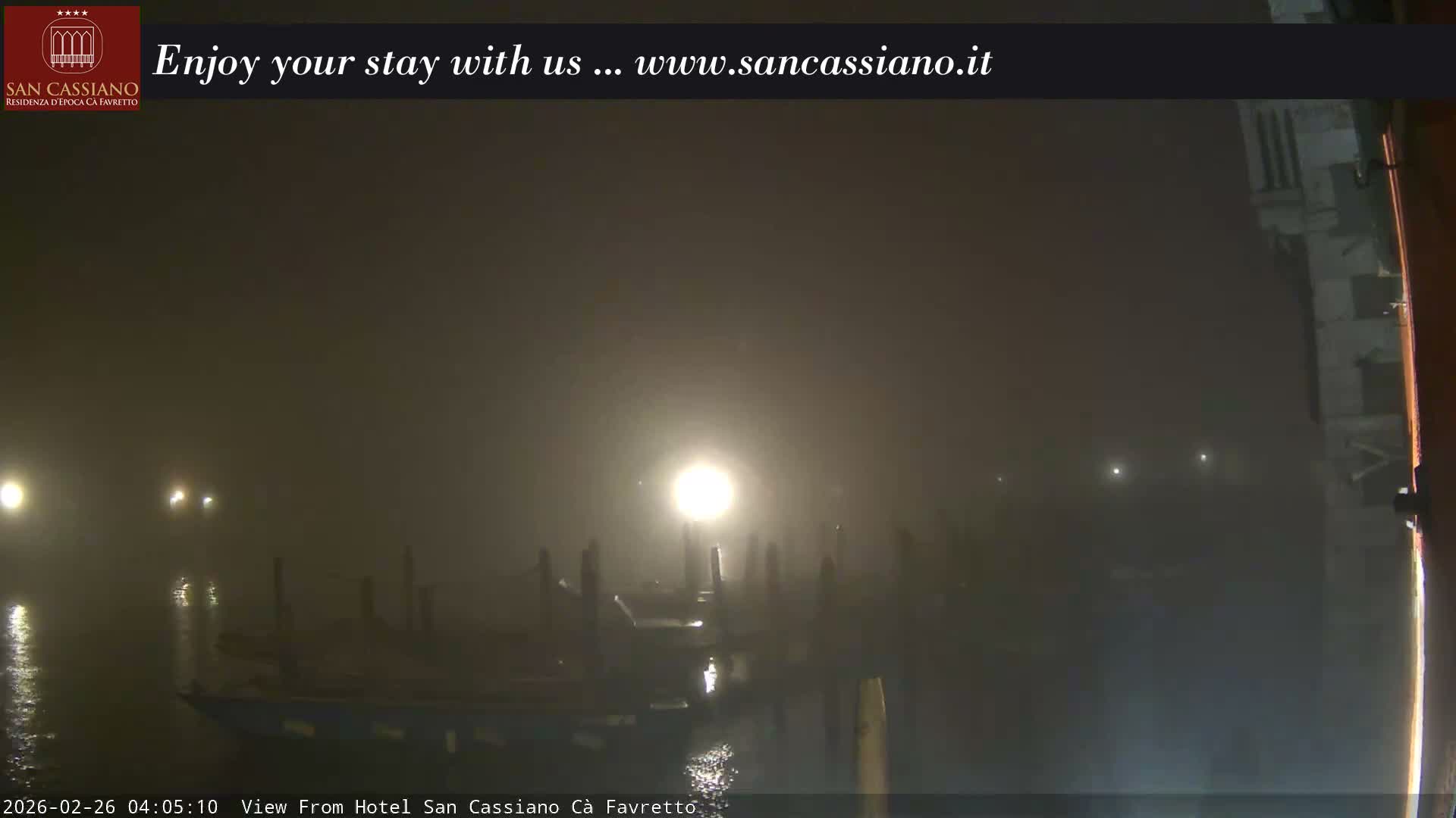 View of Grand Canal, Venice Live Cam - Venice, Veneto, Italy