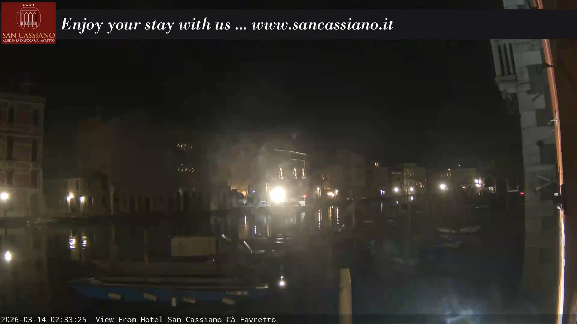 View of Grand Canal, Venice Live Cam - Venice, Veneto, Italy