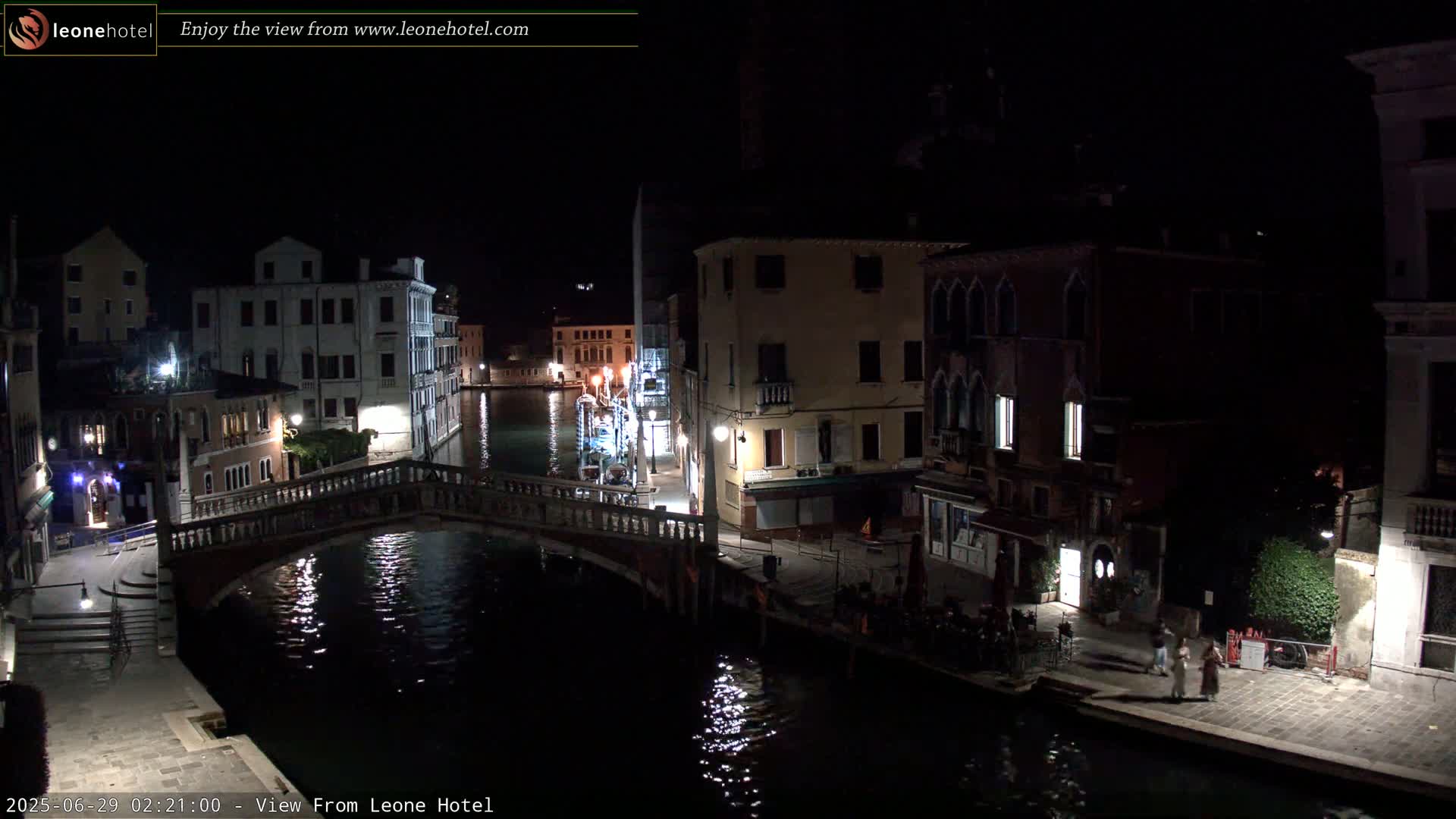 Venice, Canal of Cannaregio , Ponte delle Guglie Bridge Live Cam - Venice, Veneto, Italy