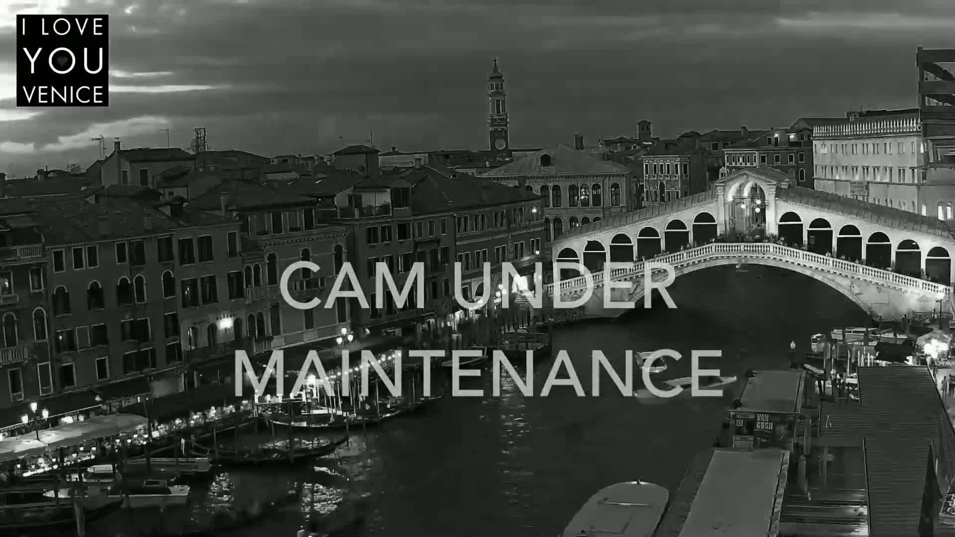 Grand Canal in Venezia Panaromic Live Cam - Venice, Veneto, Italy
