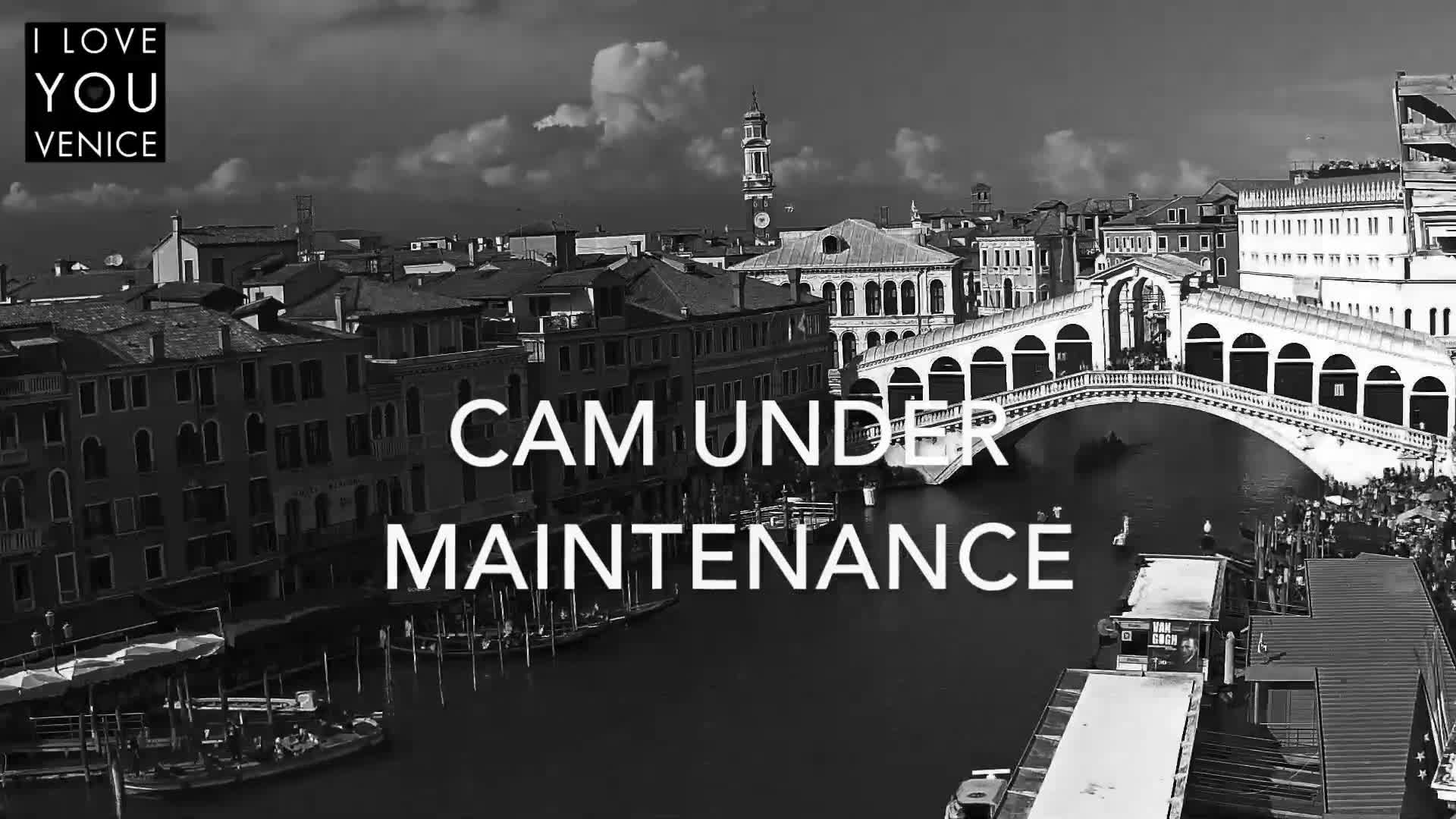 Grand Canal in Venezia Panaromic Live Cam - Venice, Veneto, Italy