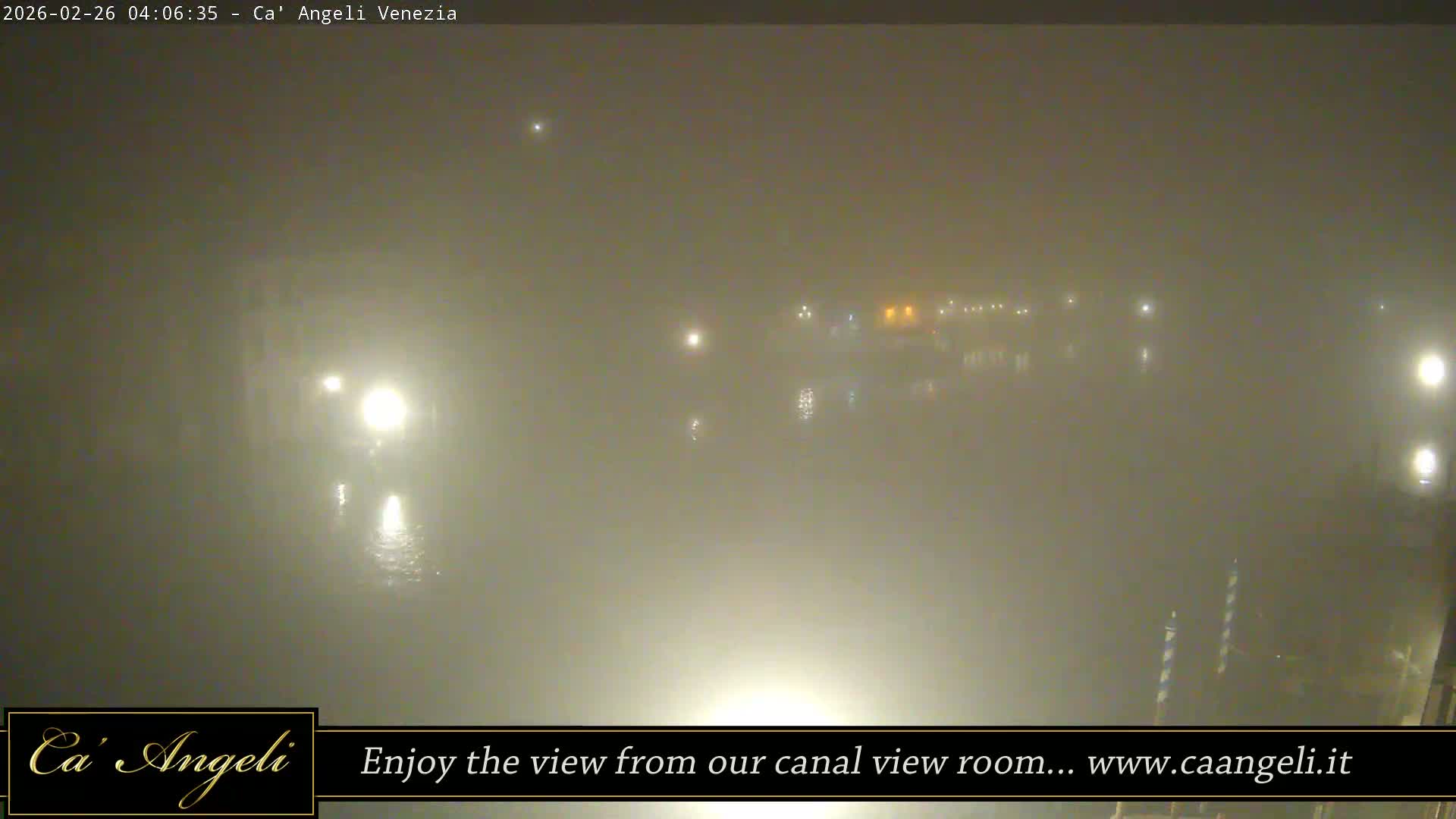 Grand Canal in Venezia Panaromic Live Cam - Venice, Veneto, Italy