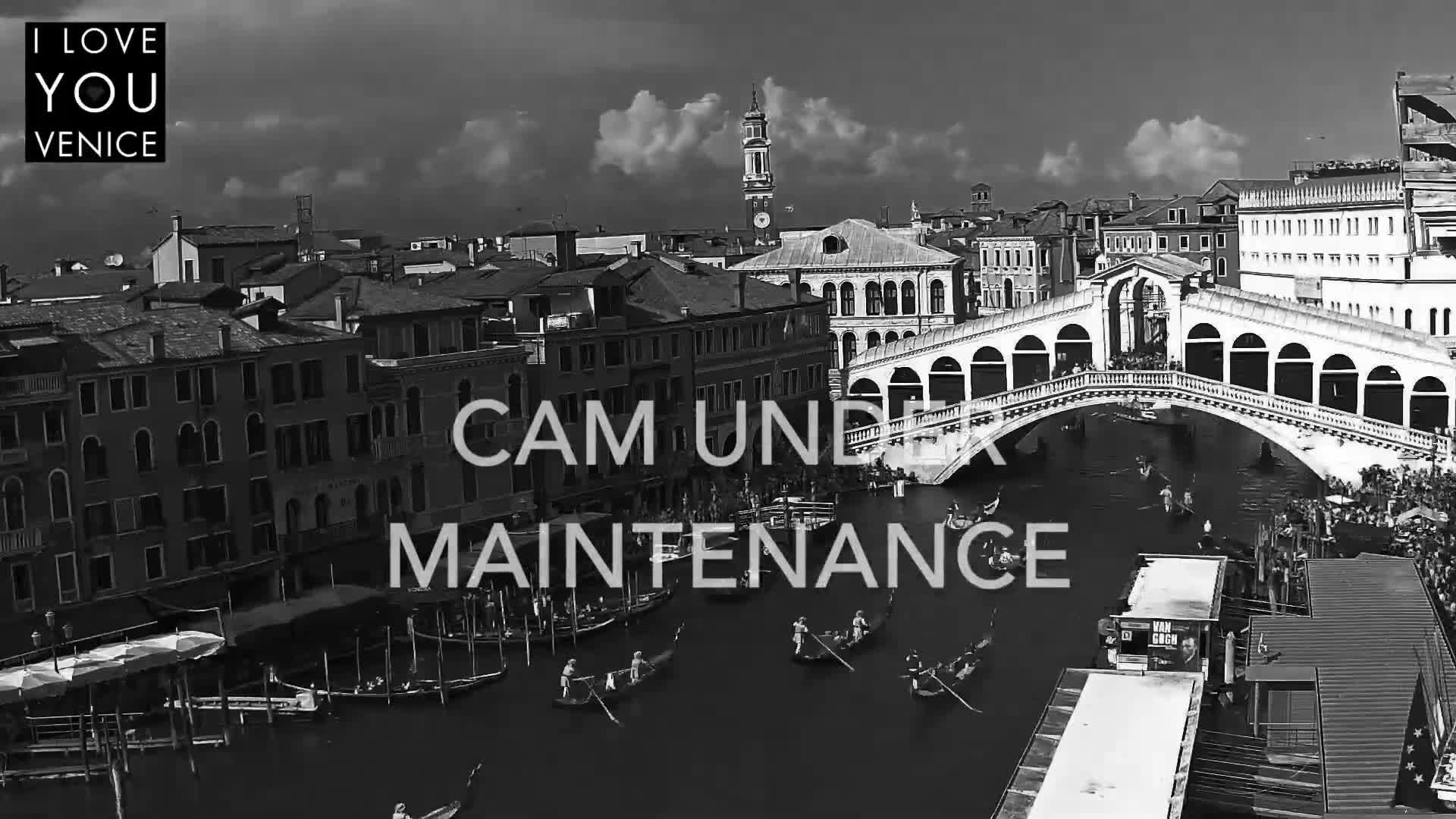 Grand Canal in Venezia Panaromic Live Cam - Venice, Veneto, Italy