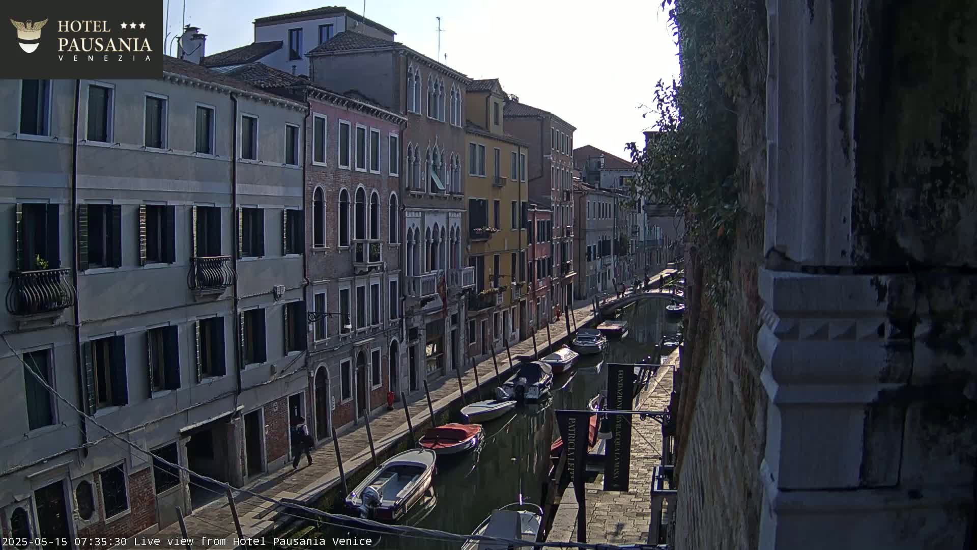 Venice, The View on Small Distributary of Grand Canal - Venice, Veneto, Italy