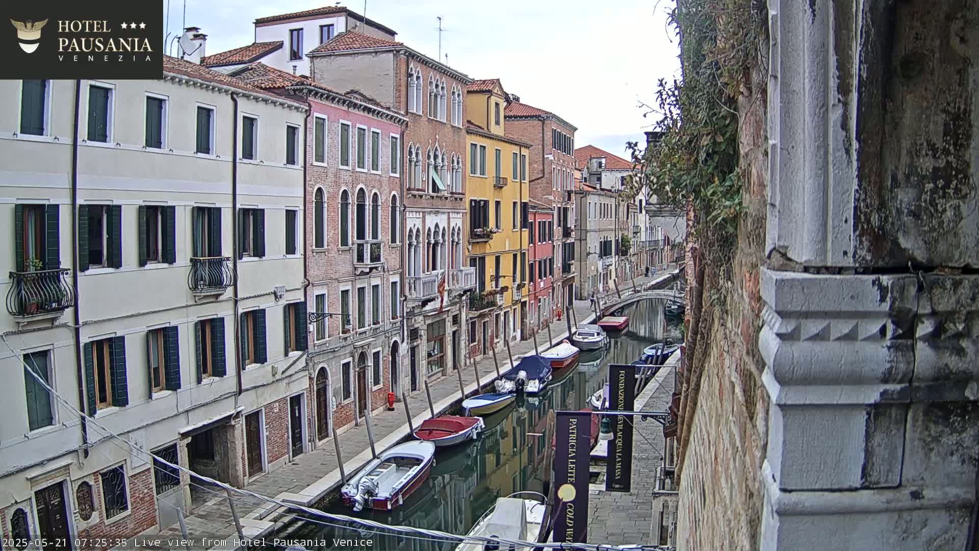 Venice, The View on Small Distributary of Grand Canal - Venice, Veneto, Italy