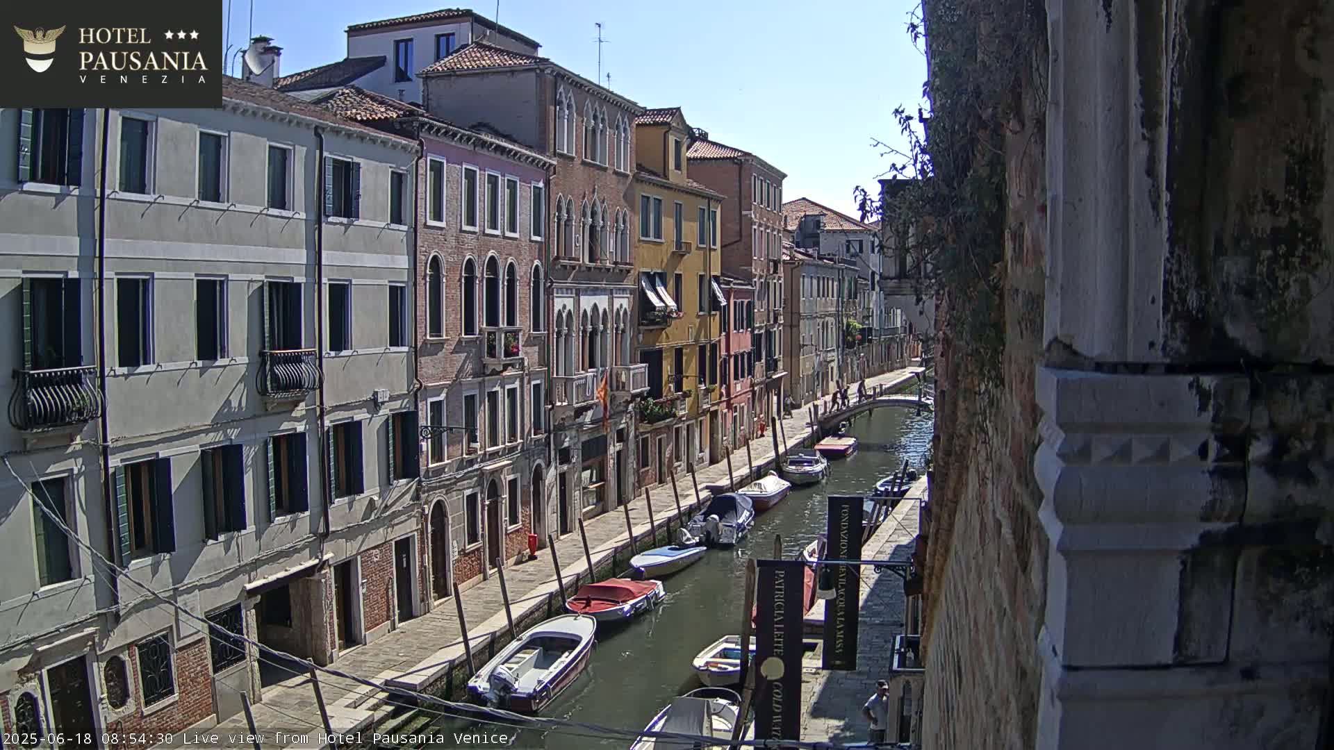 Venice, The View on Small Distributary of Grand Canal - Venice, Veneto, Italy