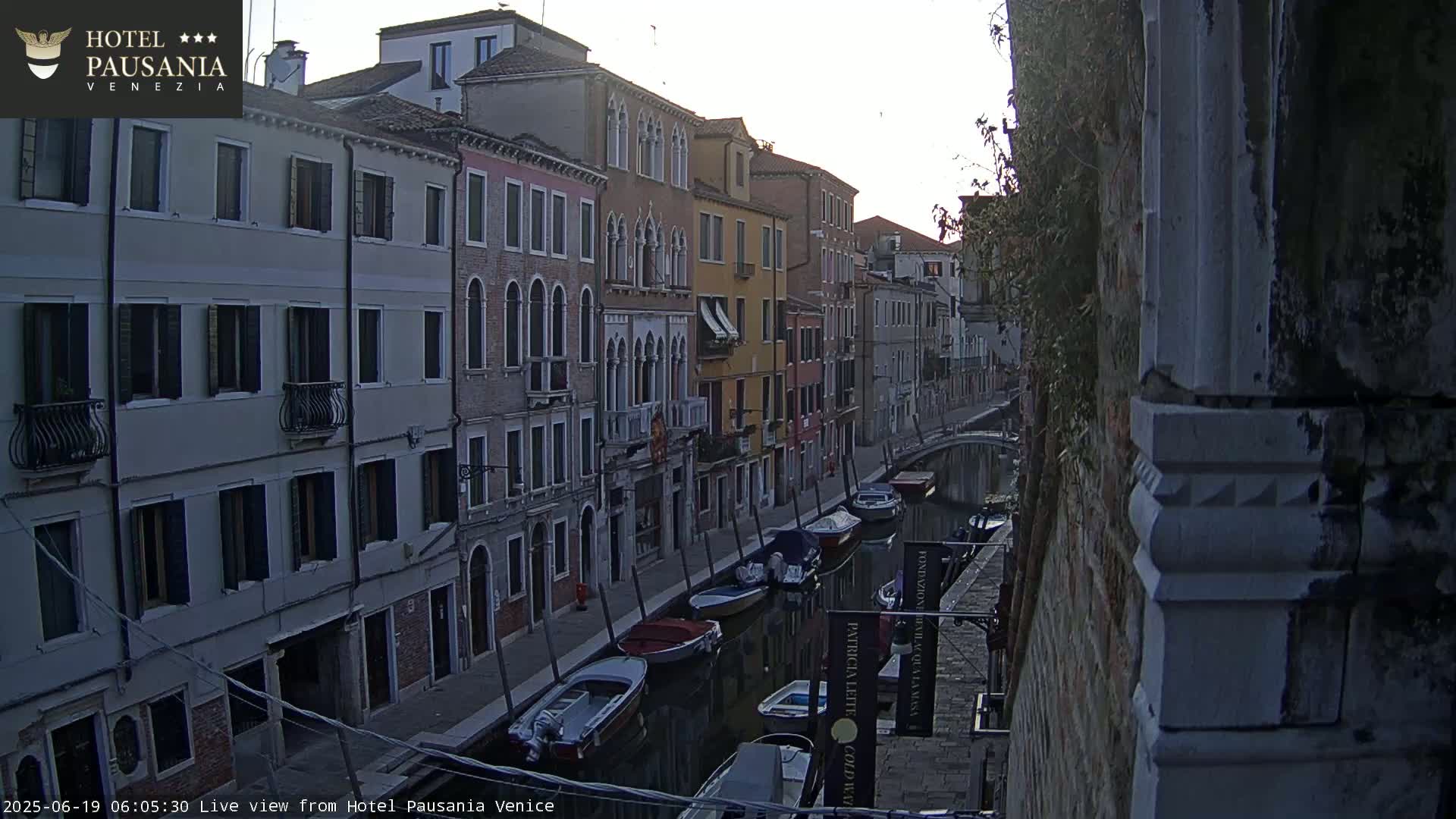 Venice, The View on Small Distributary of Grand Canal - Venice, Veneto, Italy