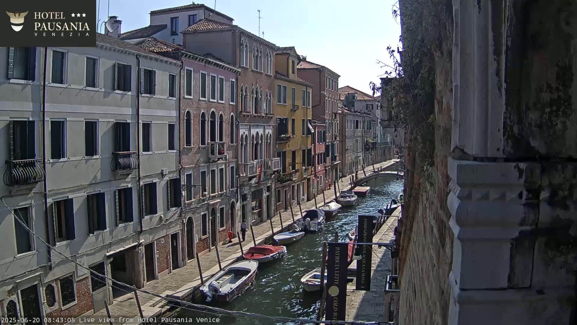 Venice, The View on Small Distributary of Grand Canal - Venice, Veneto, Italy
