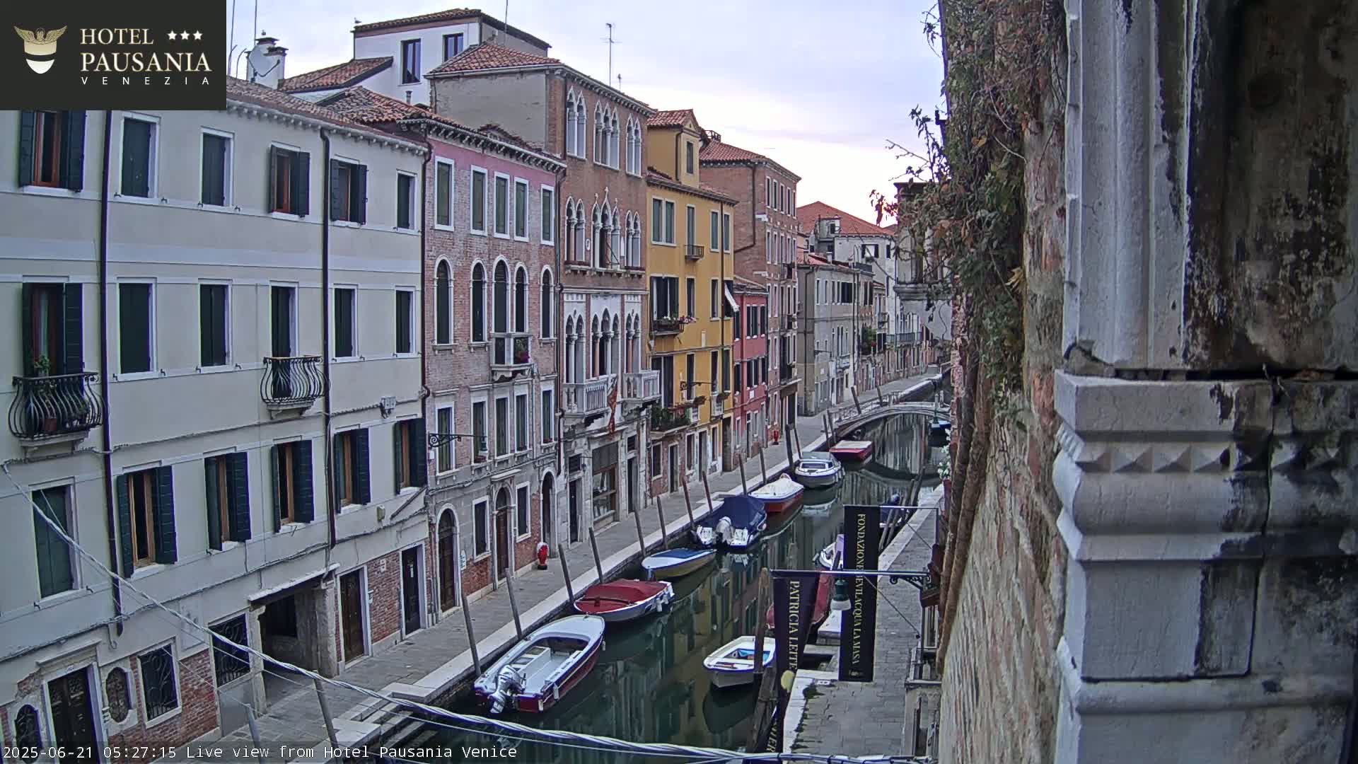 Venice, The View on Small Distributary of Grand Canal - Venice, Veneto, Italy