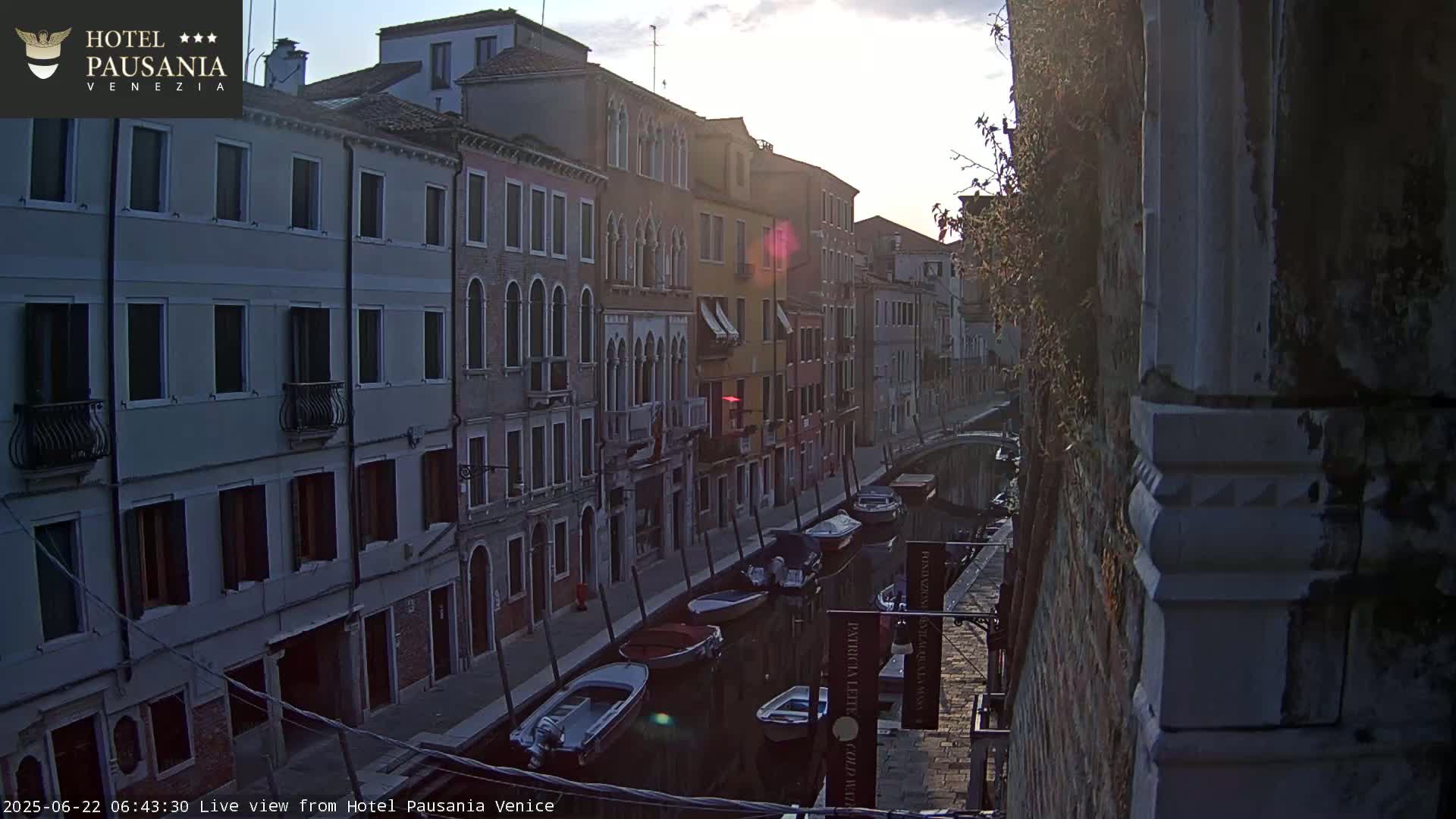 Venice, The View on Small Distributary of Grand Canal - Venice, Veneto, Italy