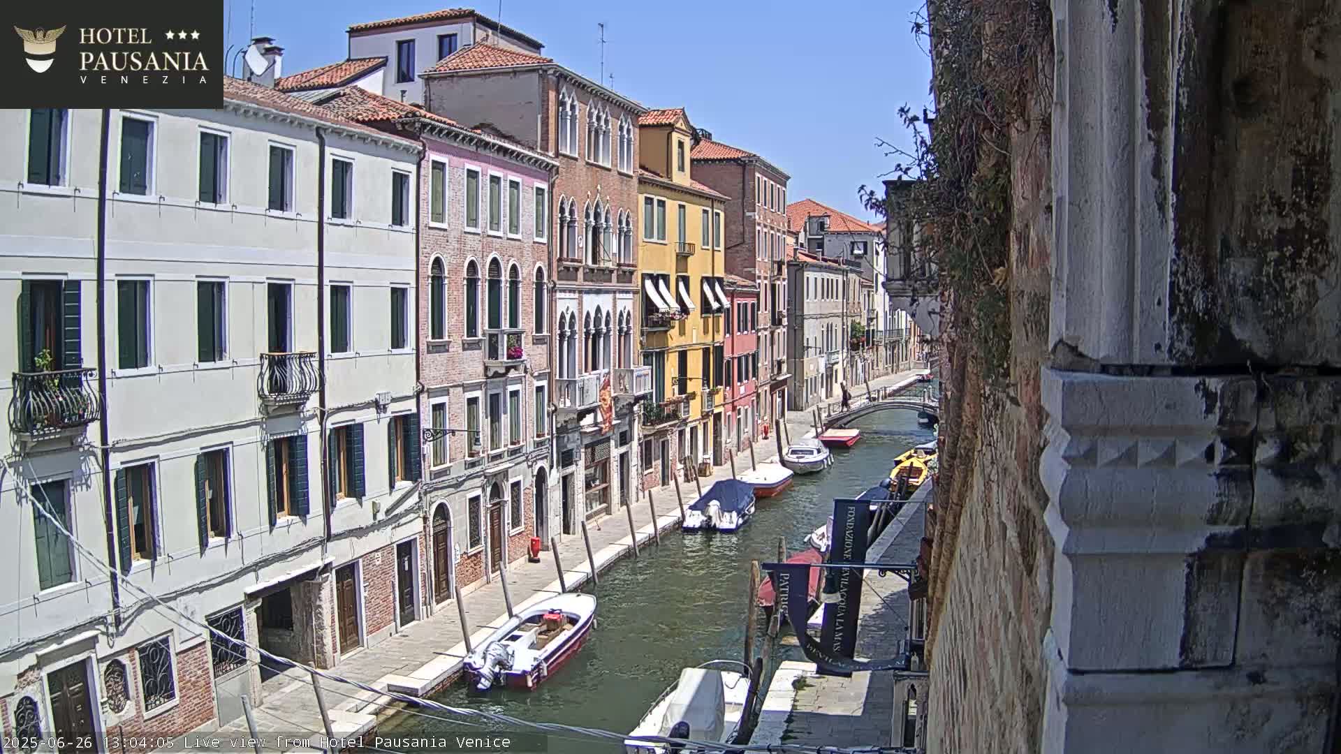 Venice, The View on Small Distributary of Grand Canal - Venice, Veneto, Italy