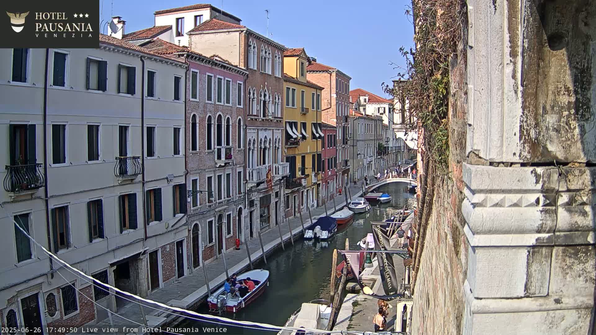 Venice, The View on Small Distributary of Grand Canal - Venice, Veneto, Italy