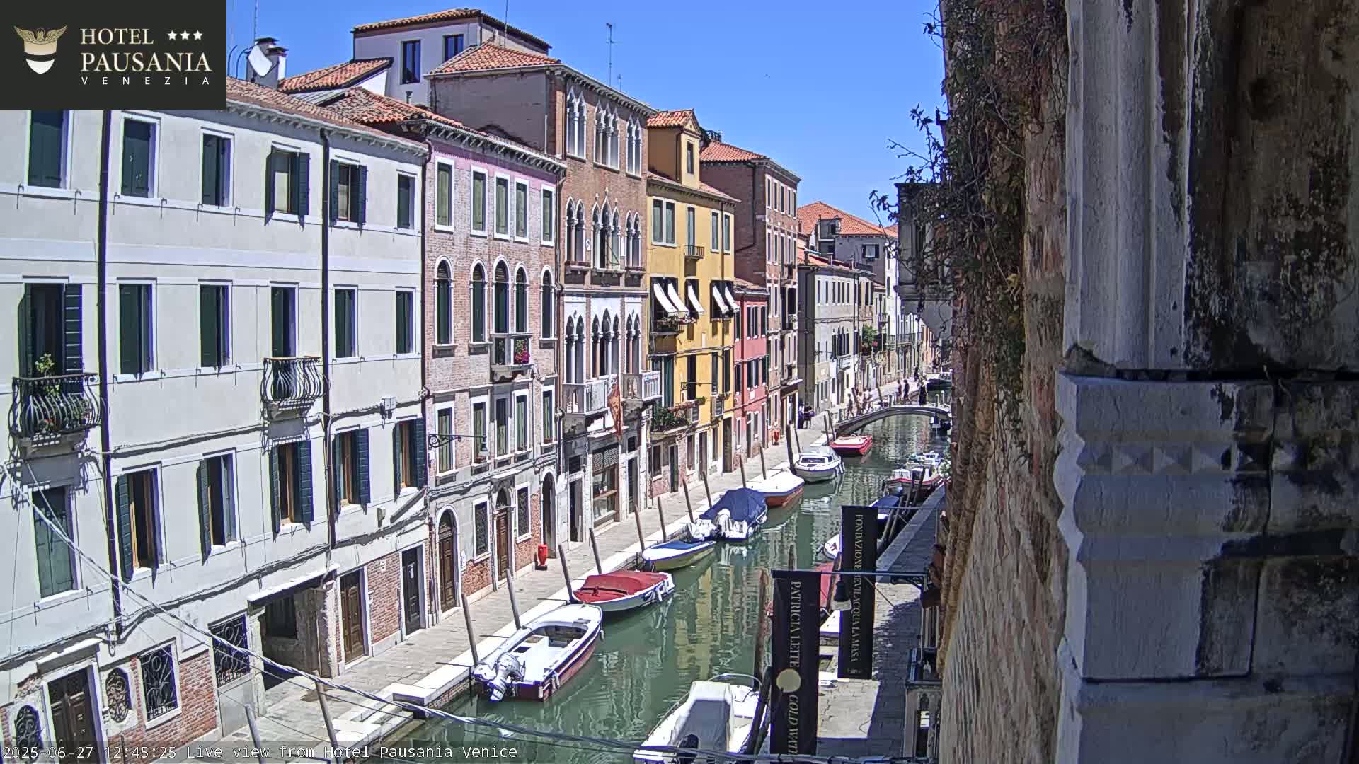 Venice, The View on Small Distributary of Grand Canal - Venice, Veneto, Italy