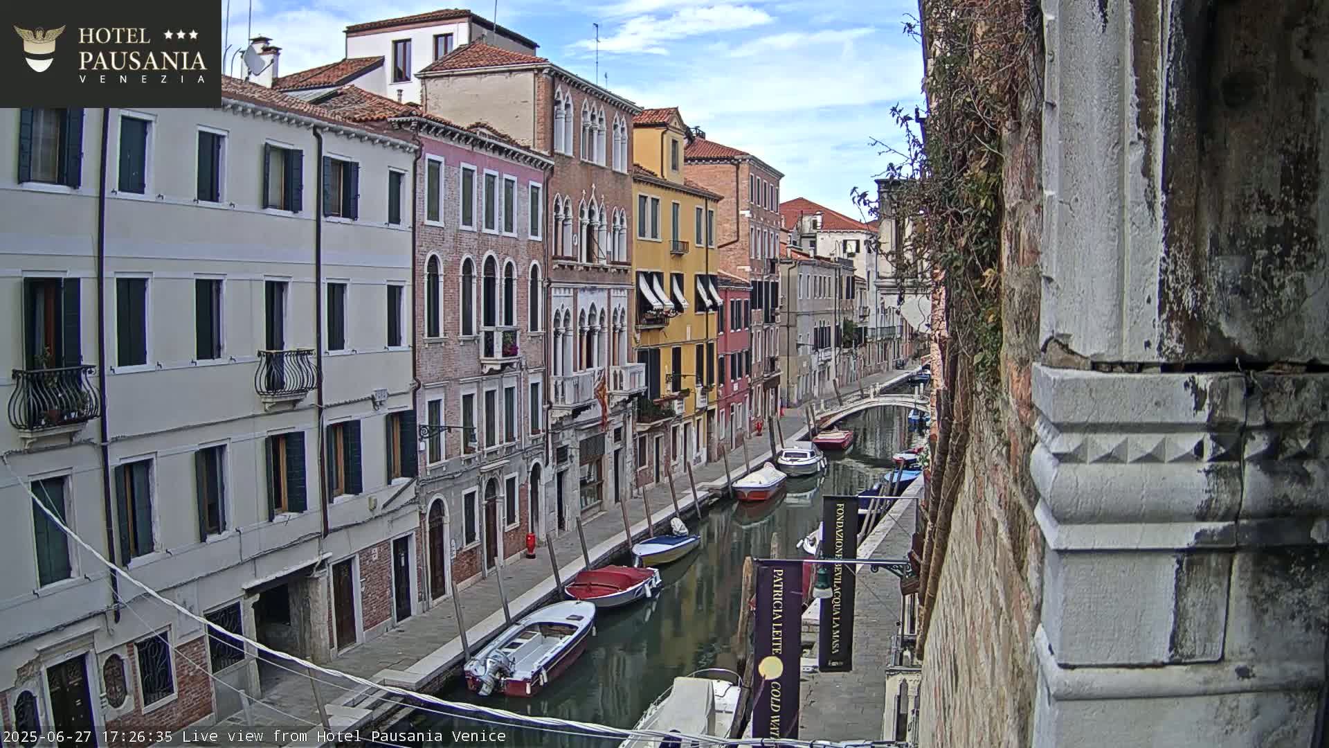 Venice, The View on Small Distributary of Grand Canal - Venice, Veneto, Italy