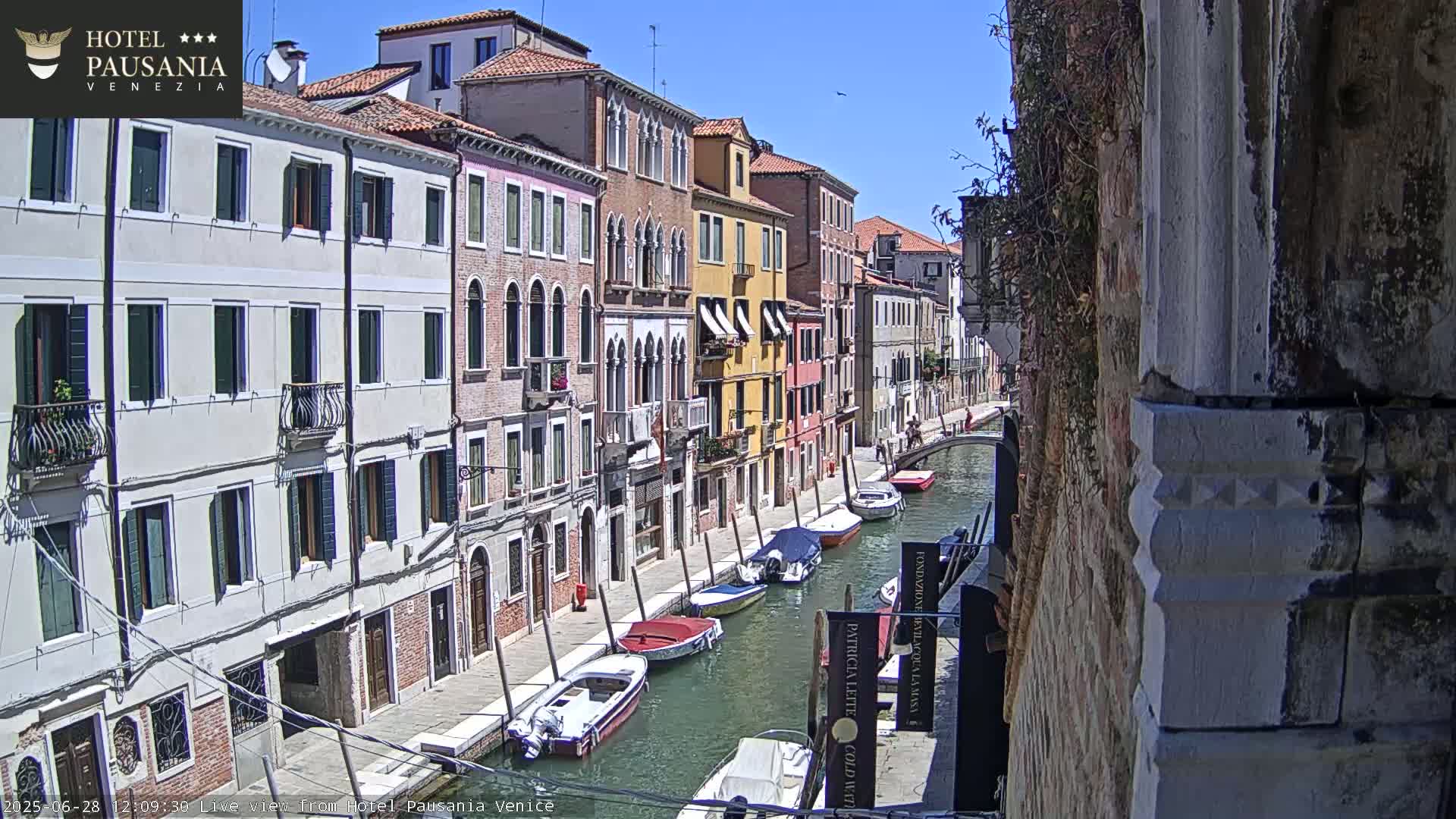 Venice, The View on Small Distributary of Grand Canal - Venice, Veneto, Italy