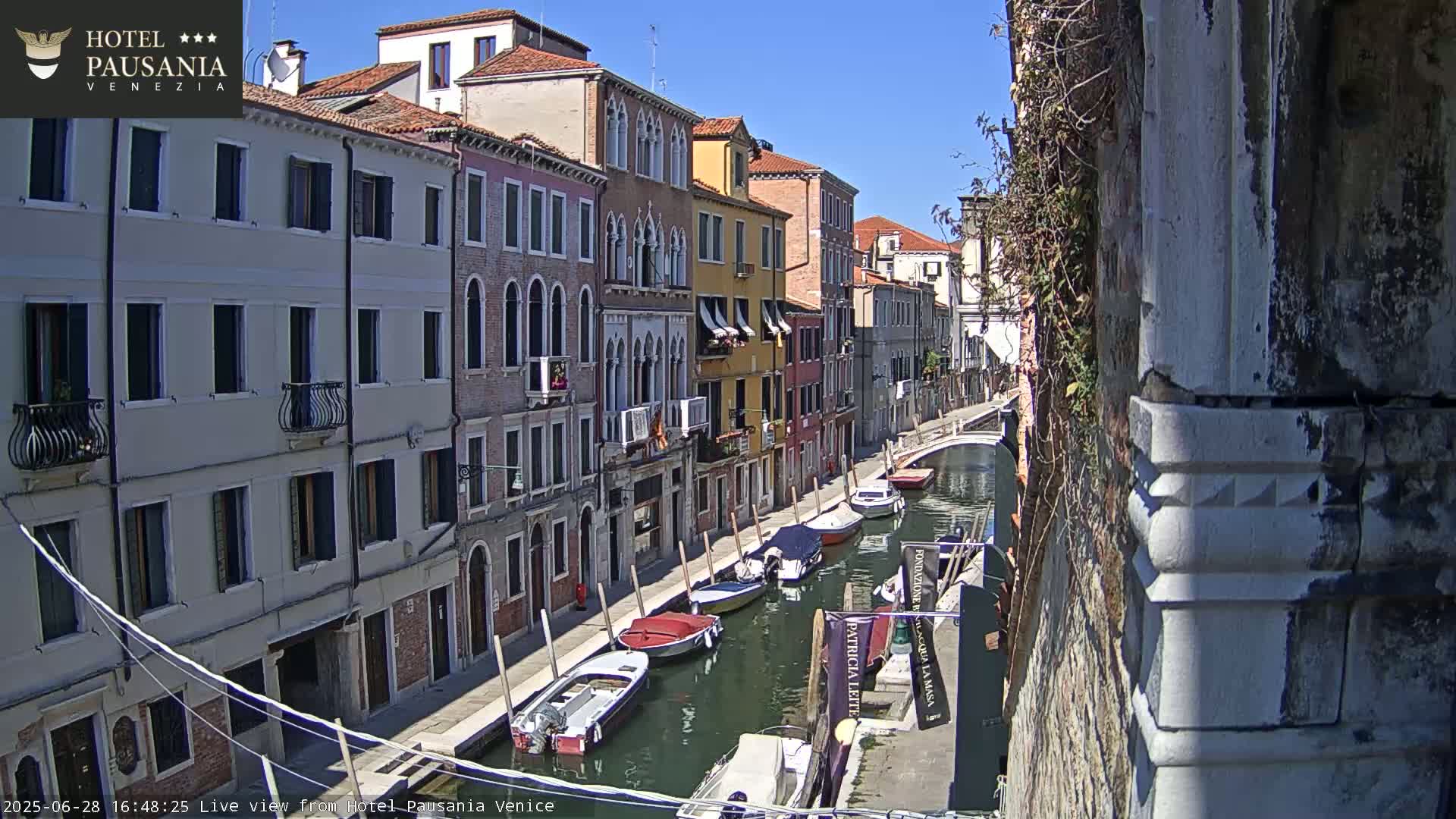 Venice, The View on Small Distributary of Grand Canal - Venice, Veneto, Italy