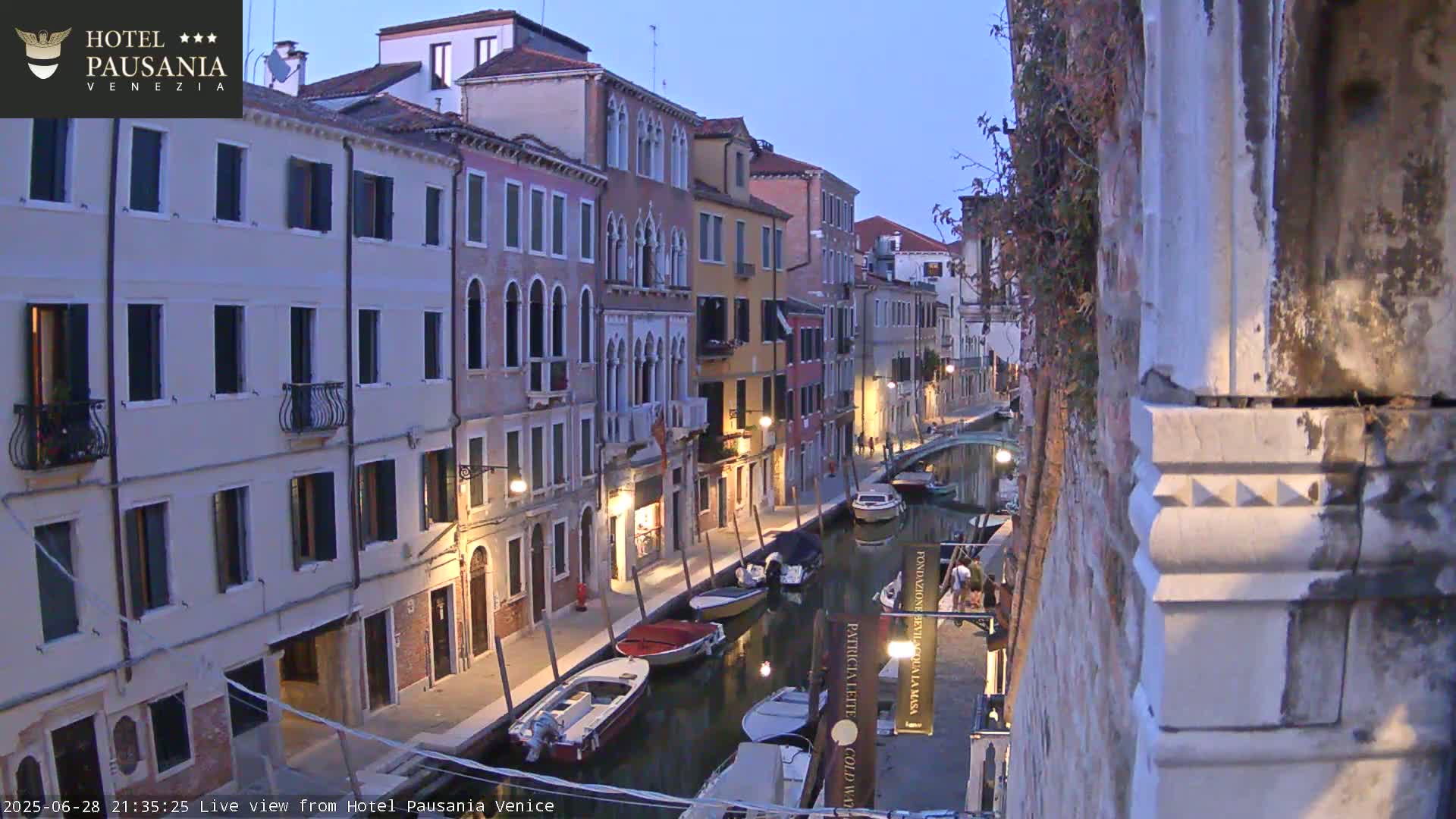 Venice, The View on Small Distributary of Grand Canal - Venice, Veneto, Italy