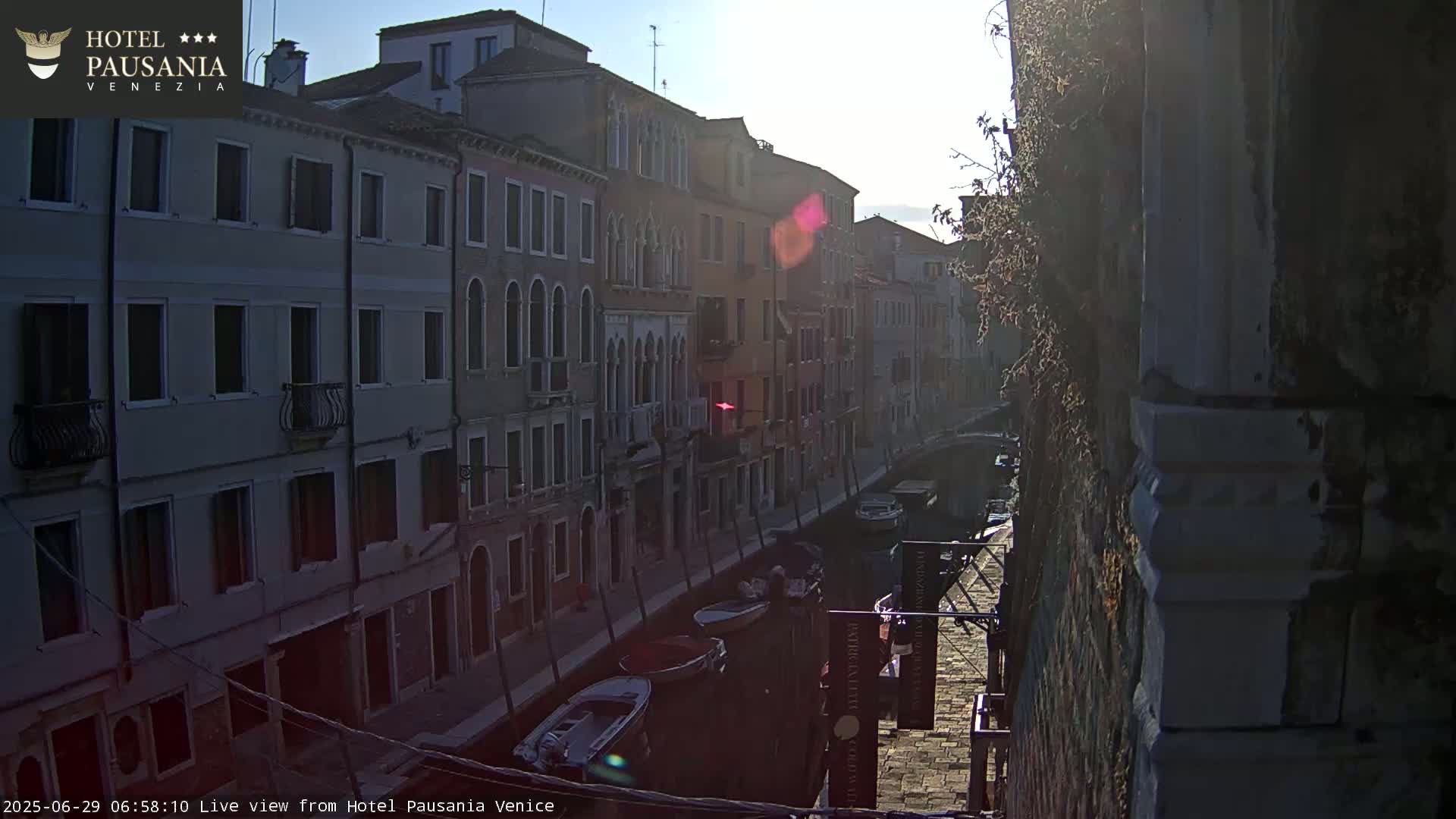 Venice, The View on Small Distributary of Grand Canal - Venice, Veneto, Italy