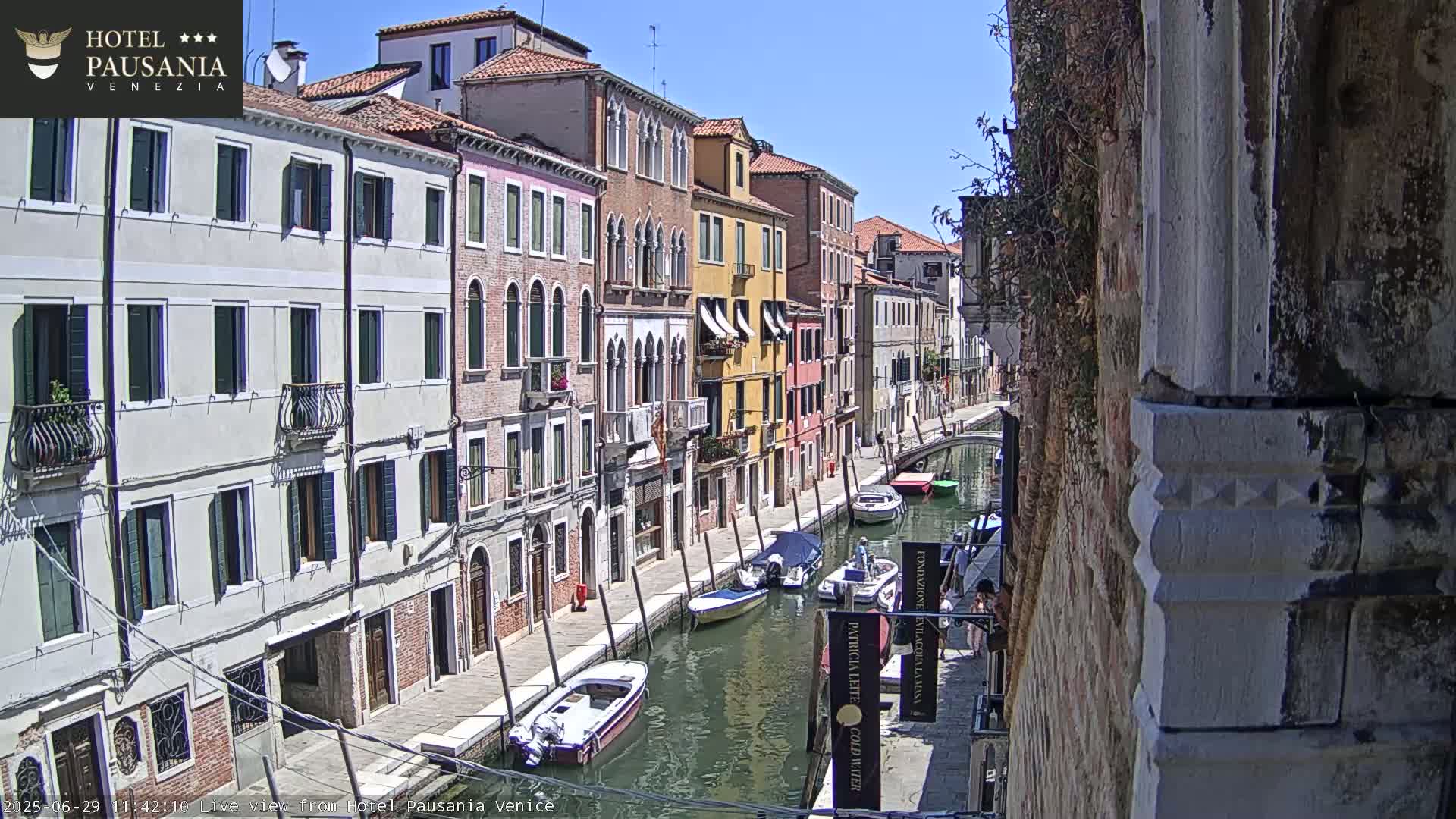 Venice, The View on Small Distributary of Grand Canal - Venice, Veneto, Italy
