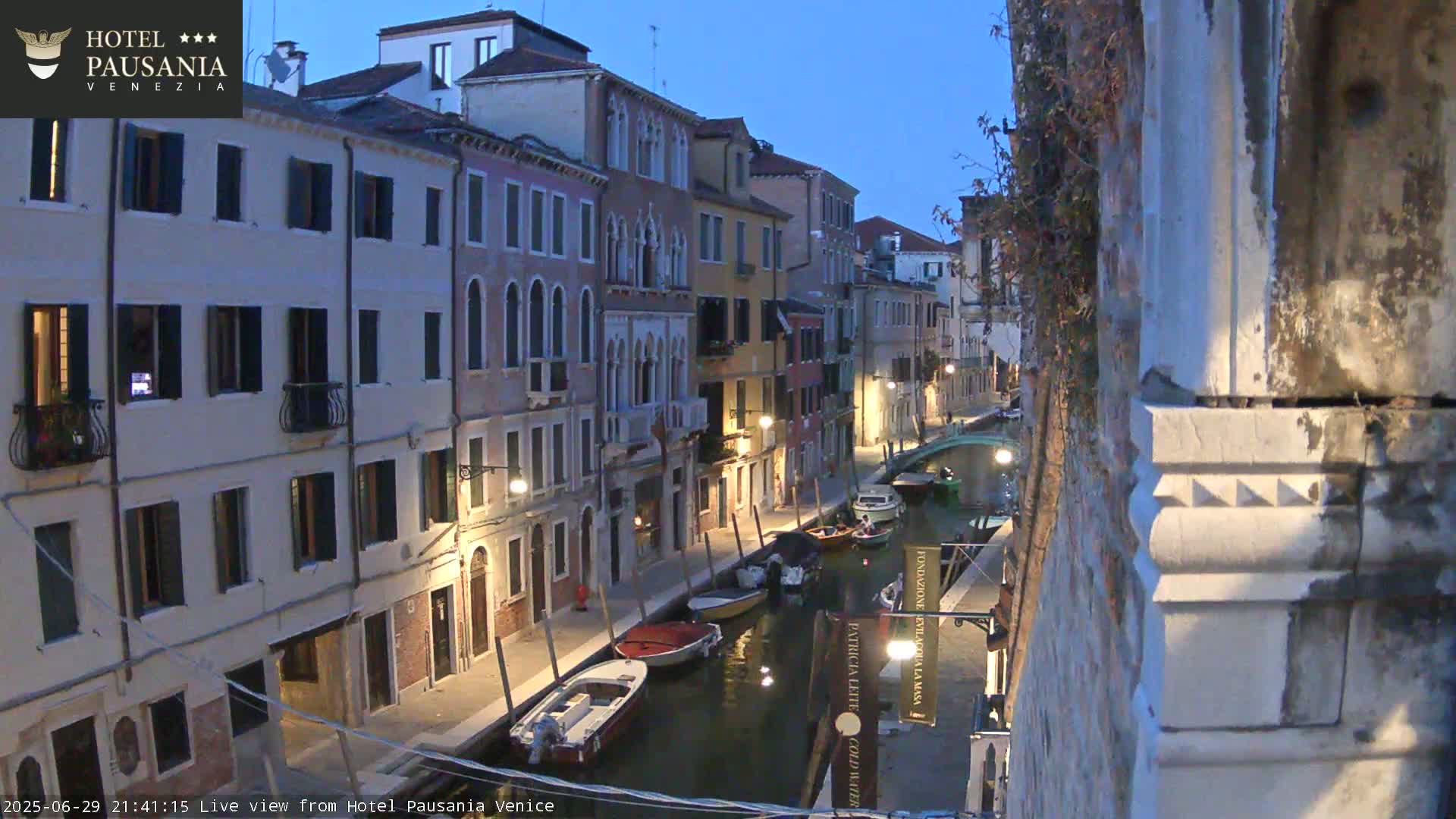 Venice, The View on Small Distributary of Grand Canal - Venice, Veneto, Italy