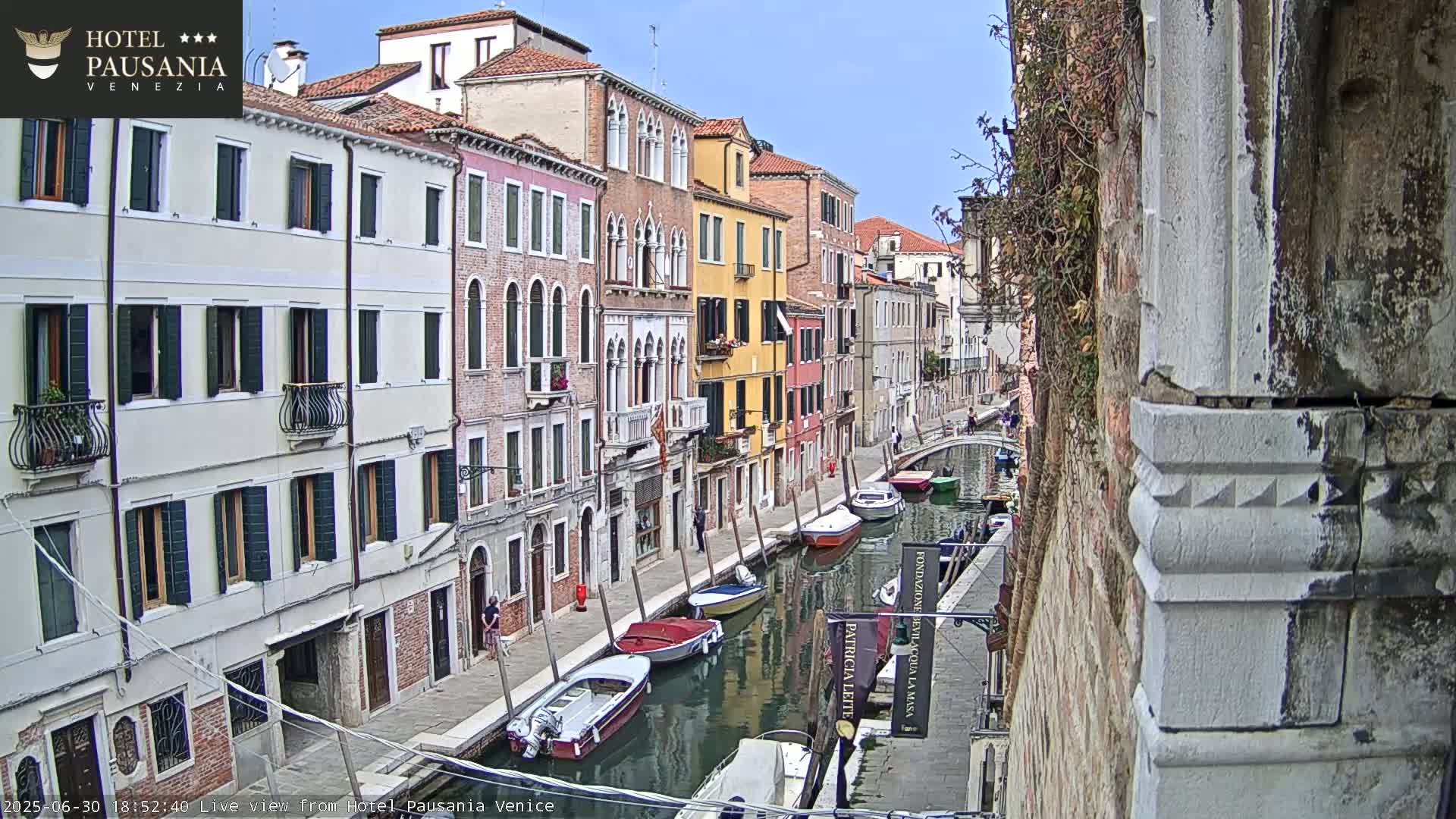 Venice, The View on Small Distributary of Grand Canal - Venice, Veneto, Italy