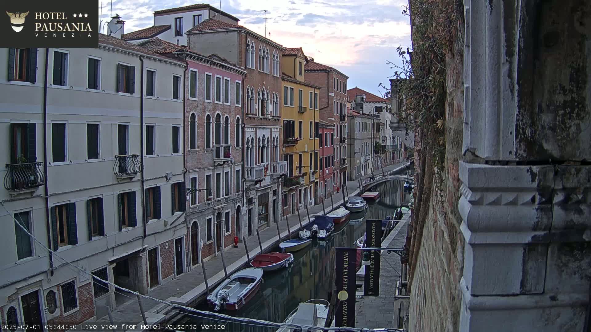 Venice, The View on Small Distributary of Grand Canal - Venice, Veneto, Italy